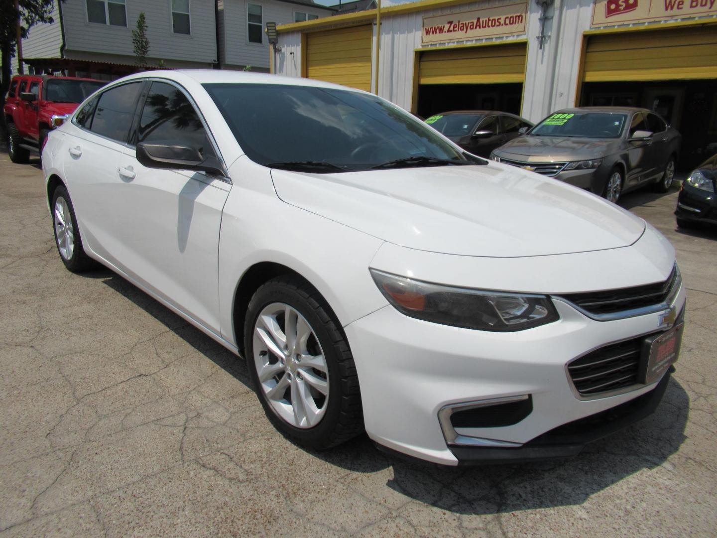 2016 White /Black Chevrolet Malibu 1FL (1G1ZC5ST4GF) with an 1.5L L4 DOHC 16V engine, Automatic transmission, located at 1511 North Shepherd Dr., Houston, TX, 77008, (281) 657-1221, 29.798361, -95.412560 - 2016 CHEVROLET MALIBU LSVIN: 1G1ZC5ST4GF226660SEDAN 4 DR1.5L I4 F DOHC 16VGASOLINEFRONT WHEEL DRIVE - Photo#17