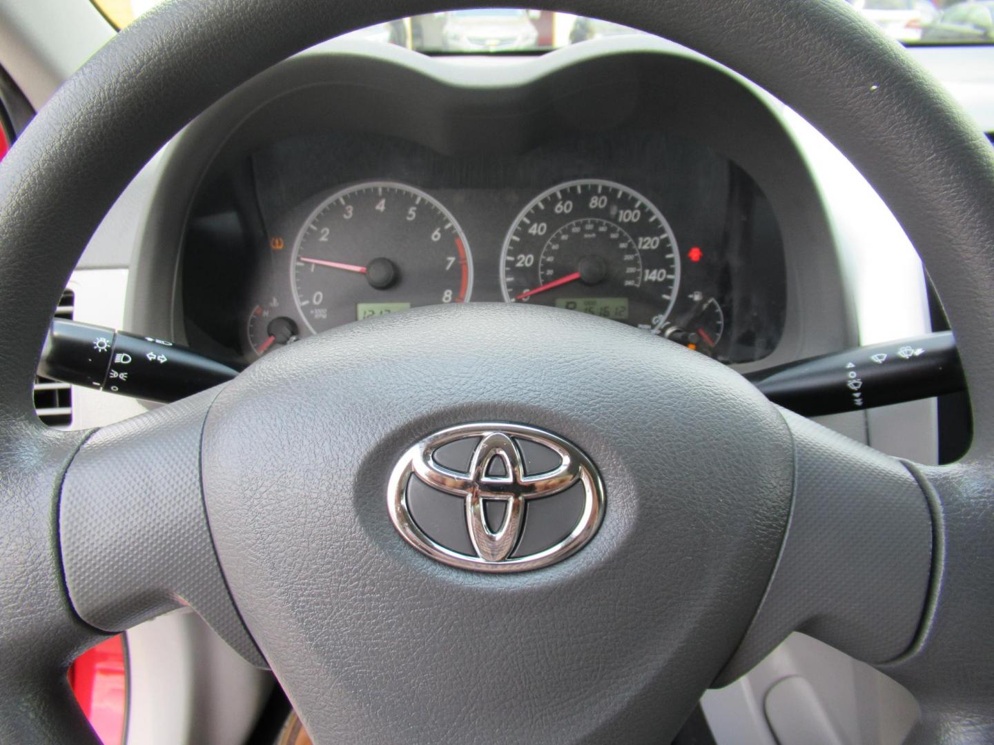2009 Red /Tan Toyota Corolla Base 4-Speed AT (1NXBU40E09Z) with an 1.8L L4 DOHC 16V engine, Automatic Overdrive transmission, located at 1511 North Shepherd Dr., Houston, TX, 77008, (281) 657-1221, 29.798361, -95.412560 - 2009 TOYOTA COROLLA BASE-S-LE-XLEVIN: 1NXBU40E09Z063536SEDAN 4 DR1.8L I4 F DOHC 16VGASOLINEFRONT WHEEL DRIVE - Photo#1