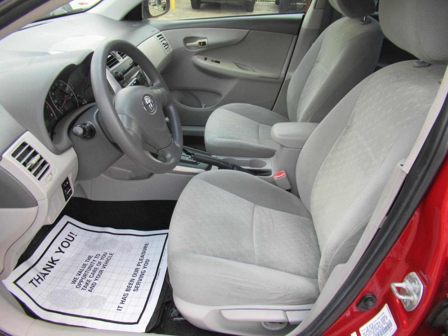 2009 Red /Tan Toyota Corolla Base 4-Speed AT (1NXBU40E09Z) with an 1.8L L4 DOHC 16V engine, Automatic Overdrive transmission, located at 1511 North Shepherd Dr., Houston, TX, 77008, (281) 657-1221, 29.798361, -95.412560 - 2009 TOYOTA COROLLA BASE-S-LE-XLEVIN: 1NXBU40E09Z063536SEDAN 4 DR1.8L I4 F DOHC 16VGASOLINEFRONT WHEEL DRIVE - Photo#5