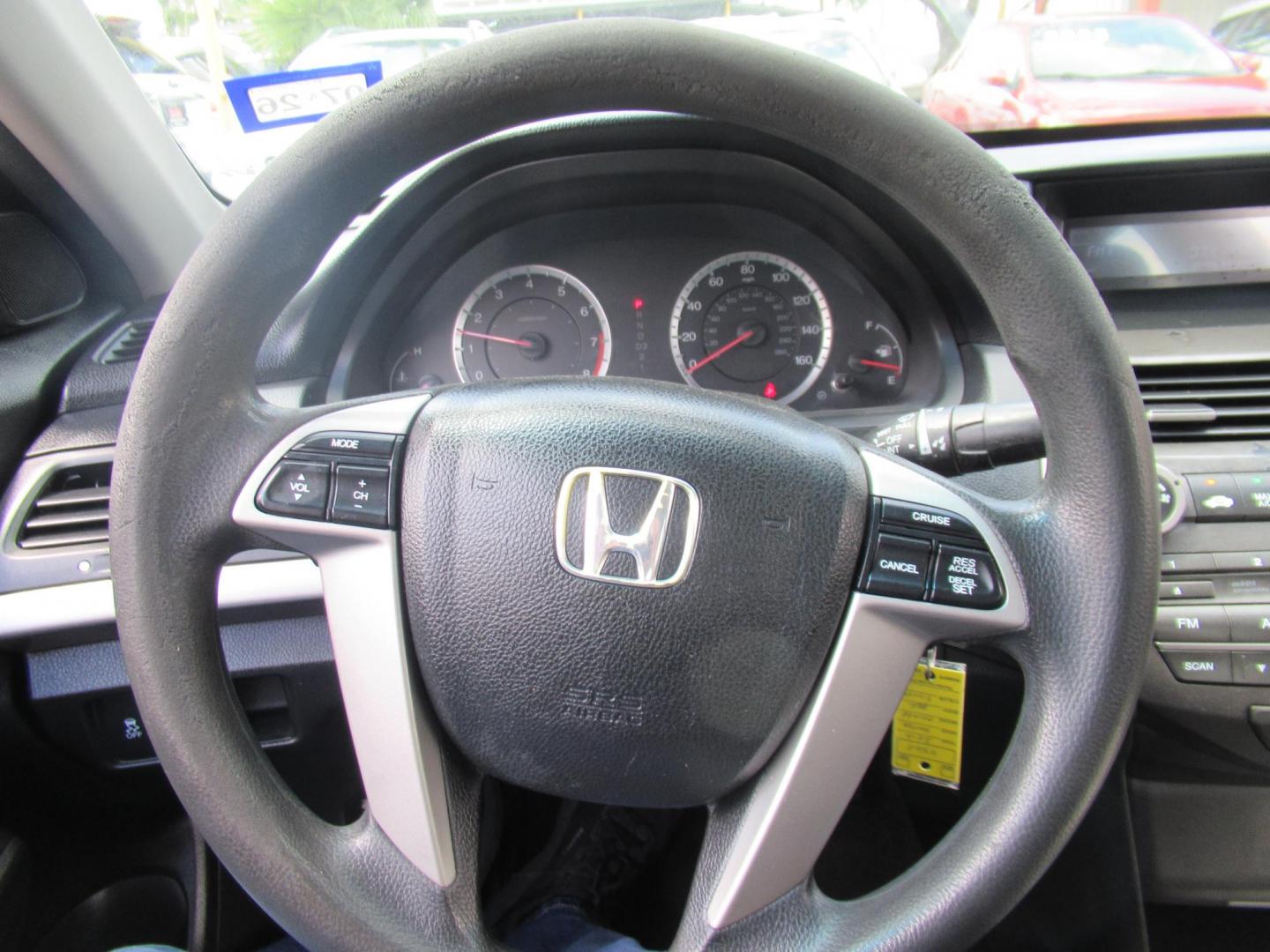 2012 Black /Black Honda Accord LX Sedan AT (1HGCP2F3XCA) with an 2.4L L4 DOHC 16V engine, Automatic transmission, located at 1511 North Shepherd Dr., Houston, TX, 77008, (281) 657-1221, 29.798361, -95.412560 - 2012 HONDA ACCORD LX VIN: 1HGCP2F3XCA209221 SEDAN 4 DR 2.4L I4 F DOHC 16V GASOLINE FRONT WHEEL DRIVE - Photo#1