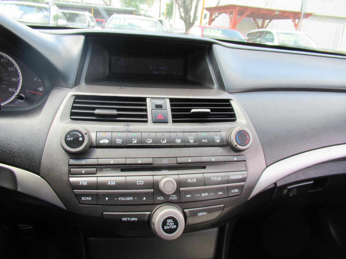 2012 Black /Black Honda Accord LX Sedan AT (1HGCP2F3XCA) with an 2.4L L4 DOHC 16V engine, Automatic transmission, located at 1511 North Shepherd Dr., Houston, TX, 77008, (281) 657-1221, 29.798361, -95.412560 - 2012 HONDA ACCORD LX VIN: 1HGCP2F3XCA209221 SEDAN 4 DR 2.4L I4 F DOHC 16V GASOLINE FRONT WHEEL DRIVE - Photo#2