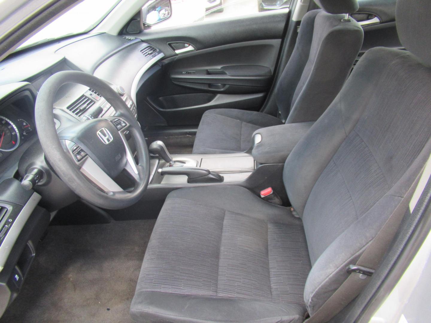 2012 Black /Black Honda Accord LX Sedan AT (1HGCP2F3XCA) with an 2.4L L4 DOHC 16V engine, Automatic transmission, located at 1511 North Shepherd Dr., Houston, TX, 77008, (281) 657-1221, 29.798361, -95.412560 - 2012 HONDA ACCORD LX VIN: 1HGCP2F3XCA209221 SEDAN 4 DR 2.4L I4 F DOHC 16V GASOLINE FRONT WHEEL DRIVE - Photo#5