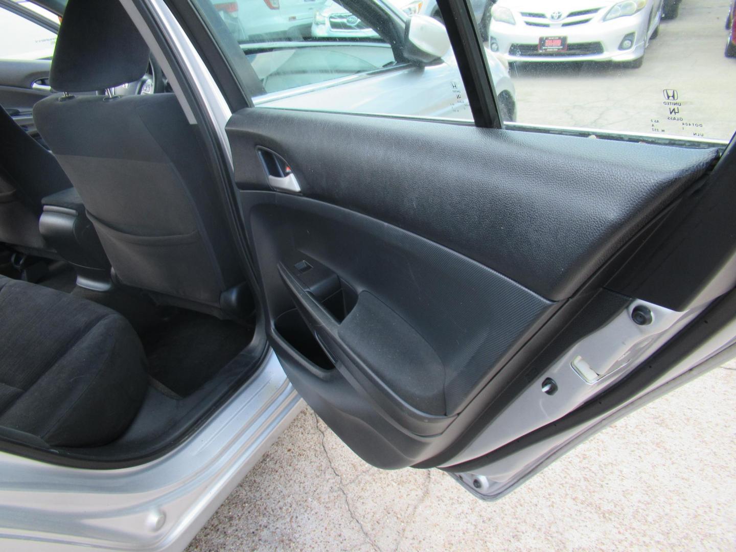 2012 Black /Black Honda Accord LX Sedan AT (1HGCP2F3XCA) with an 2.4L L4 DOHC 16V engine, Automatic transmission, located at 1511 North Shepherd Dr., Houston, TX, 77008, (281) 657-1221, 29.798361, -95.412560 - 2012 HONDA ACCORD LX VIN: 1HGCP2F3XCA209221 SEDAN 4 DR 2.4L I4 F DOHC 16V GASOLINE FRONT WHEEL DRIVE - Photo#10