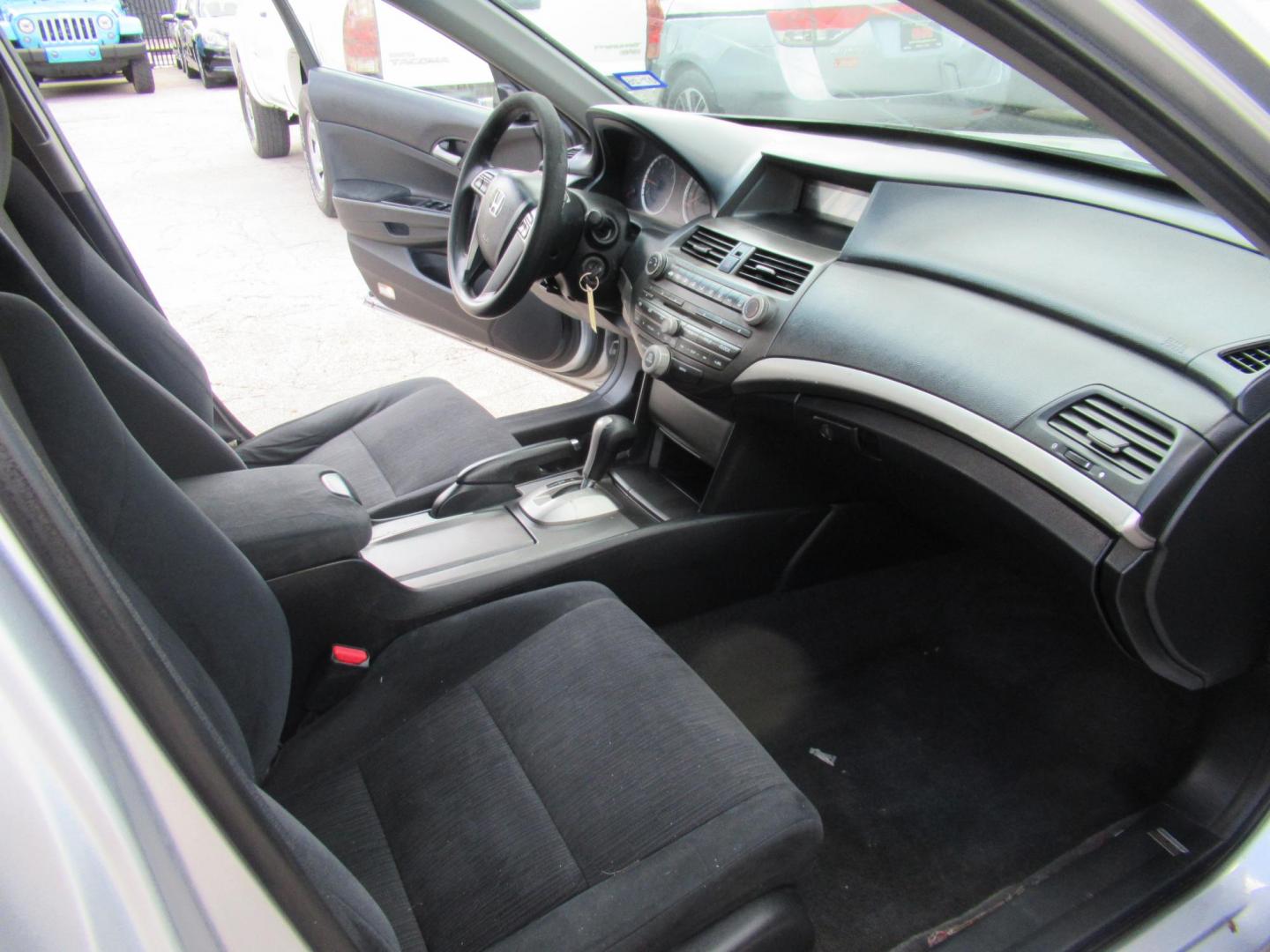 2012 Black /Black Honda Accord LX Sedan AT (1HGCP2F3XCA) with an 2.4L L4 DOHC 16V engine, Automatic transmission, located at 1511 North Shepherd Dr., Houston, TX, 77008, (281) 657-1221, 29.798361, -95.412560 - 2012 HONDA ACCORD LX VIN: 1HGCP2F3XCA209221 SEDAN 4 DR 2.4L I4 F DOHC 16V GASOLINE FRONT WHEEL DRIVE - Photo#11