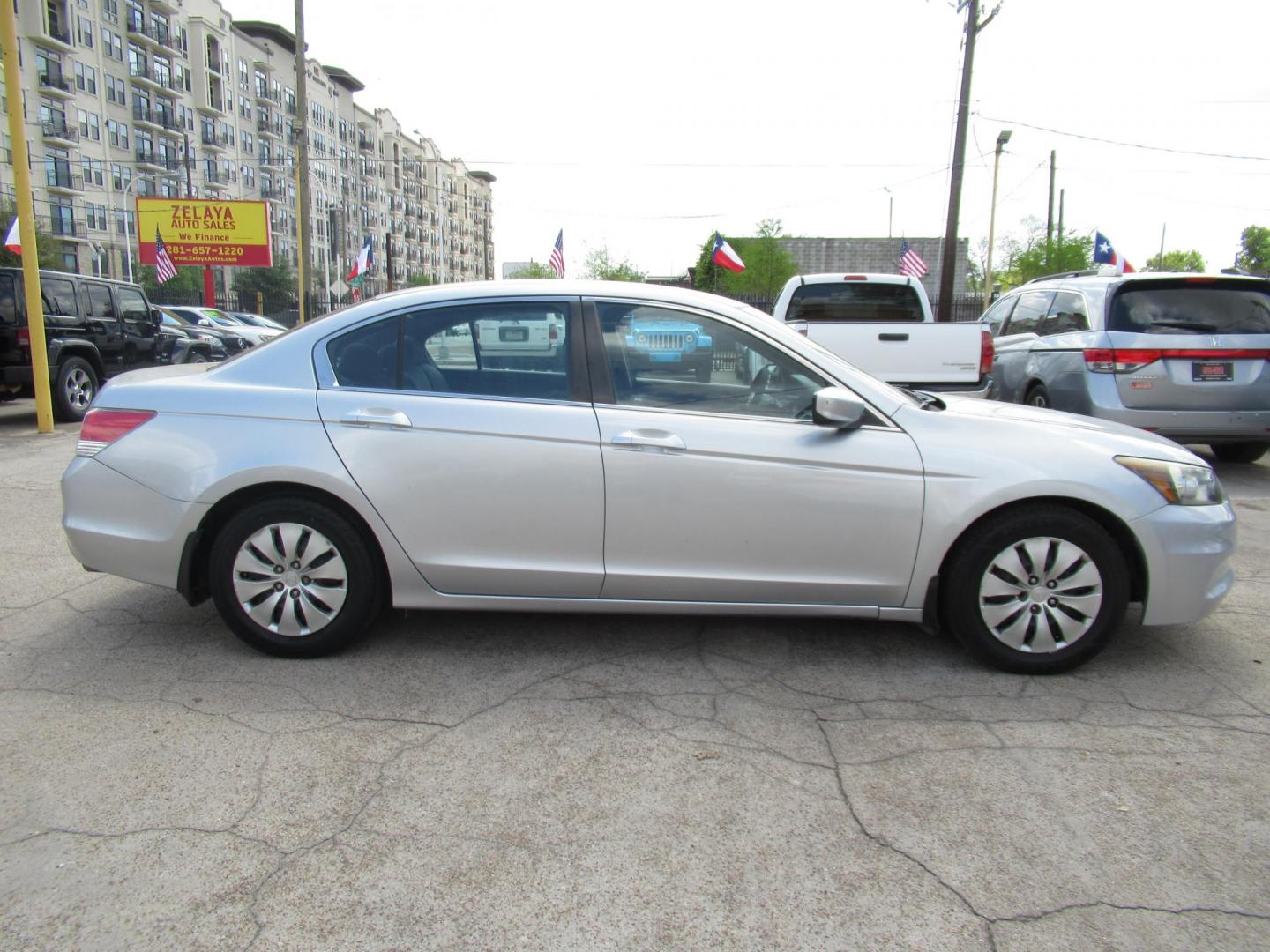 2012 Black /Black Honda Accord LX Sedan AT (1HGCP2F3XCA) with an 2.4L L4 DOHC 16V engine, Automatic transmission, located at 1511 North Shepherd Dr., Houston, TX, 77008, (281) 657-1221, 29.798361, -95.412560 - 2012 HONDA ACCORD LX VIN: 1HGCP2F3XCA209221 SEDAN 4 DR 2.4L I4 F DOHC 16V GASOLINE FRONT WHEEL DRIVE - Photo#20
