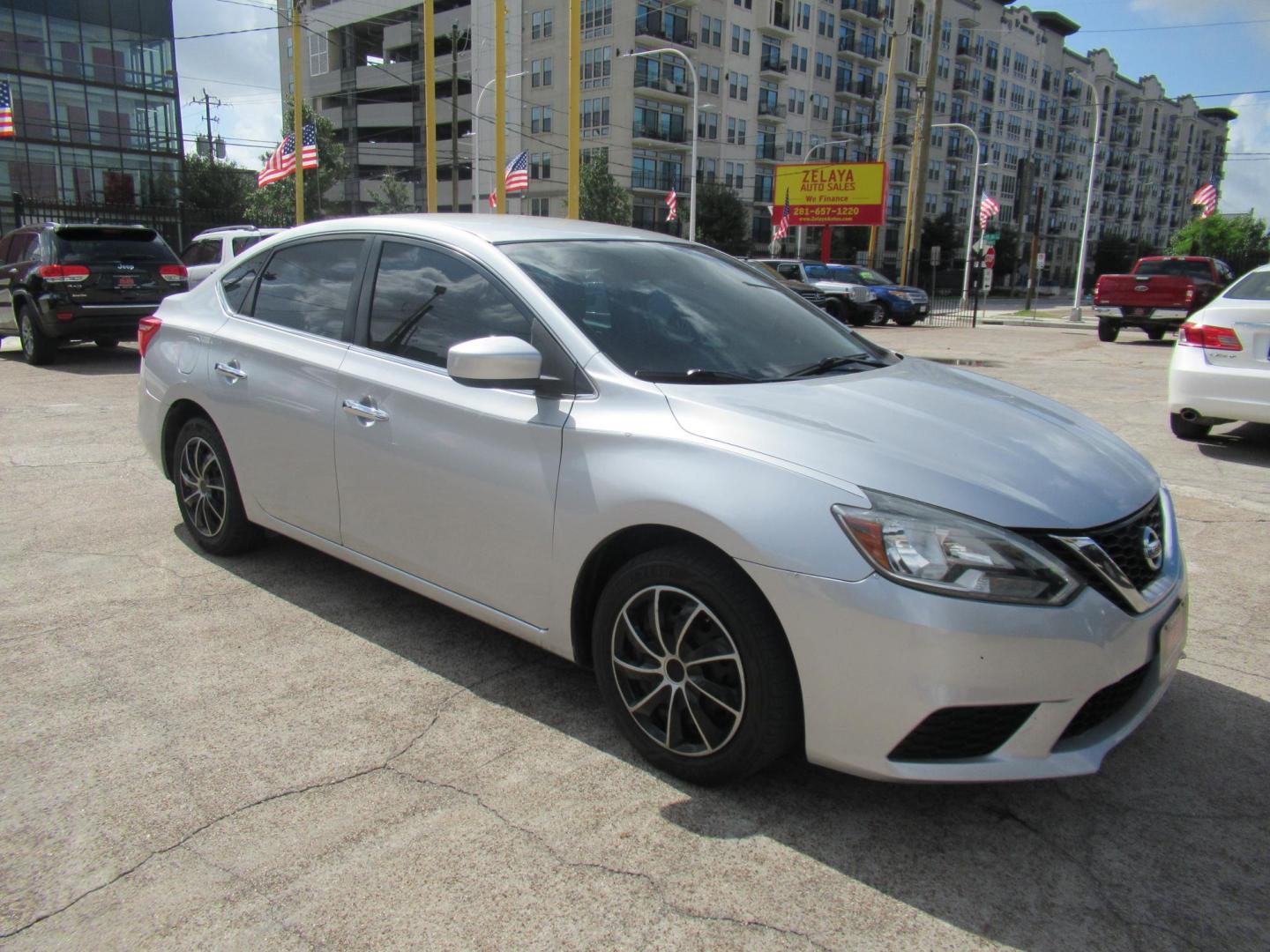 2016 /Black Nissan Sentra FE+ S (3N1AB7AP9GY) with an 1.8L L4 SFI DOHC 16V engine, CVT transmission, located at 1511 North Shepherd Dr., Houston, TX, 77008, (281) 657-1221, 29.798361, -95.412560 - 2016 NISSAN SENTRA S/SV/SR/SL VIN: 3N1AB7AP9GY233624 SEDAN 4 DR 1.8L I4 F DOHC 16V GASOLINE FRONT WHEEL DRIVE - Photo#17