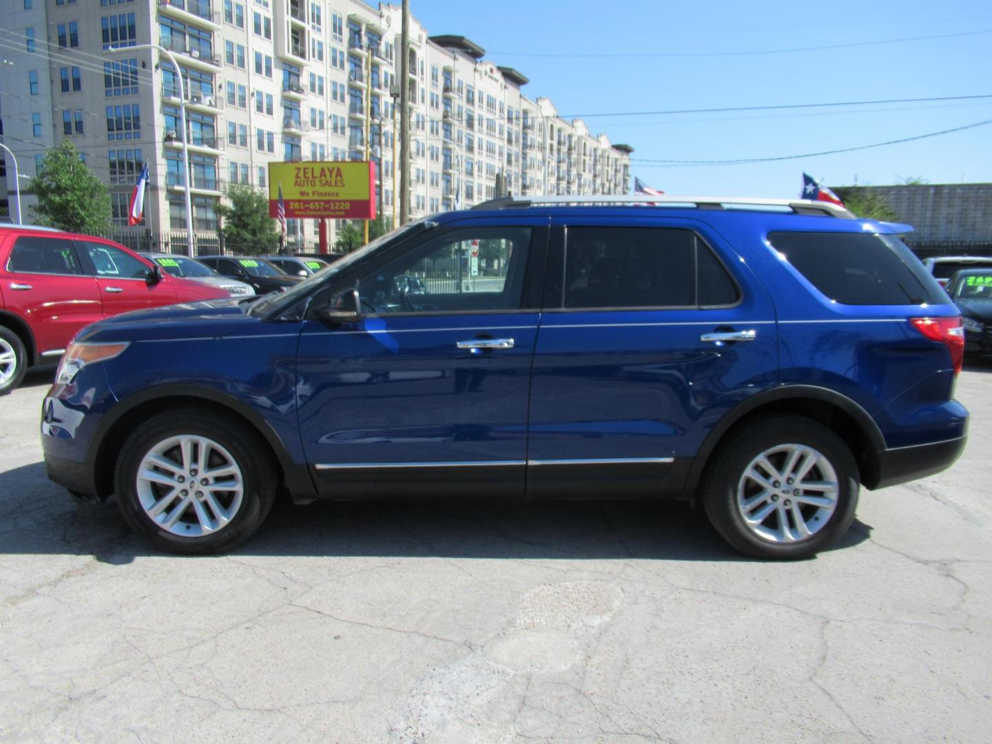 2013 Blue /Tan Ford Explorer XLT (1FM5K7D91DG) with an 2.0L I4 F DOHC 16V engine, Automatic transmission, located at 1511 North Shepherd Dr., Houston, TX, 77008, (281) 657-1221, 29.798361, -95.412560 - 2013 FORD EXPLORER XLT VIN: 1FM5K7D91DGA50027 1 F M 5 K 7 D 9 1 D G A 5 0 0 2 7 4 DOOR WAGON/SPORT UTILITY 2.0L I4 F DOHC 16V GASOLINE FRONT WHEEL DRIVE - Photo#11