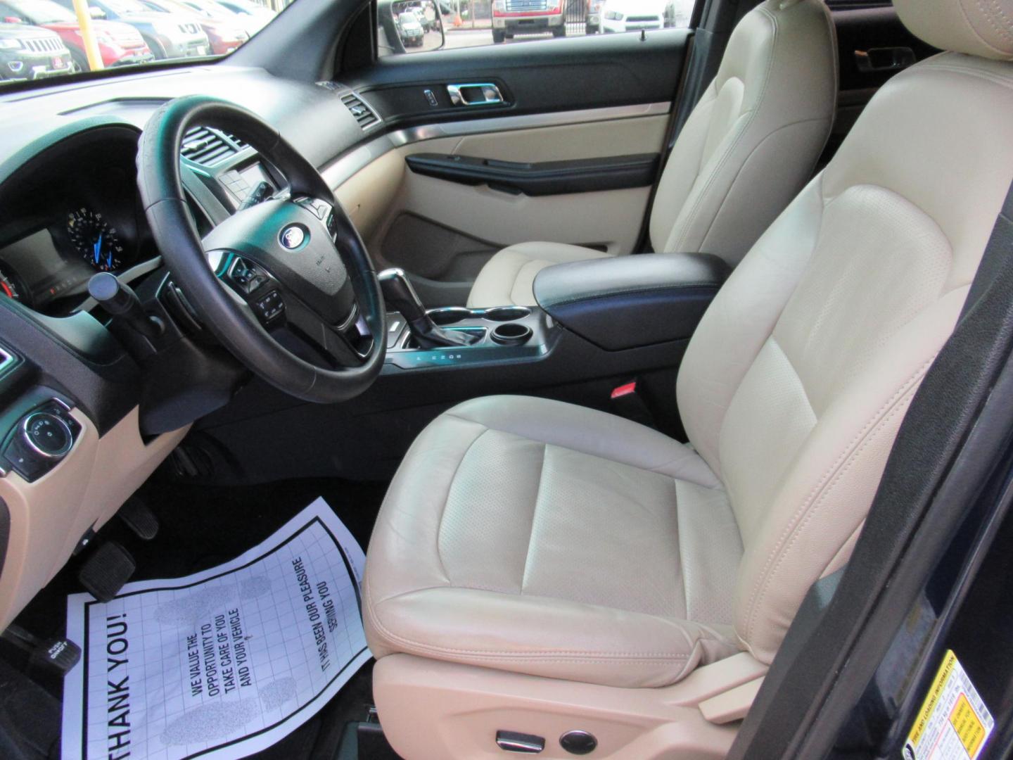 2016 Blue /Tan Ford Explorer XL (1FM5K7B85GG) with an 3.5L V6 F DOHC 24V engine, Automatic transmission, located at 1511 North Shepherd Dr., Houston, TX, 77008, (281) 657-1221, 29.798361, -95.412560 - 2016 FORD EXPLORER VIN: 1FM5K7B85GGA95325 1 F M 5 K 7 B 8 5 G G A 9 5 3 2 5 4 DOOR WAGON/SPORT UTILITY 3.5L V6 F DOHC 24V GASOLINE FRONT WHEEL DRIVE - Photo#1