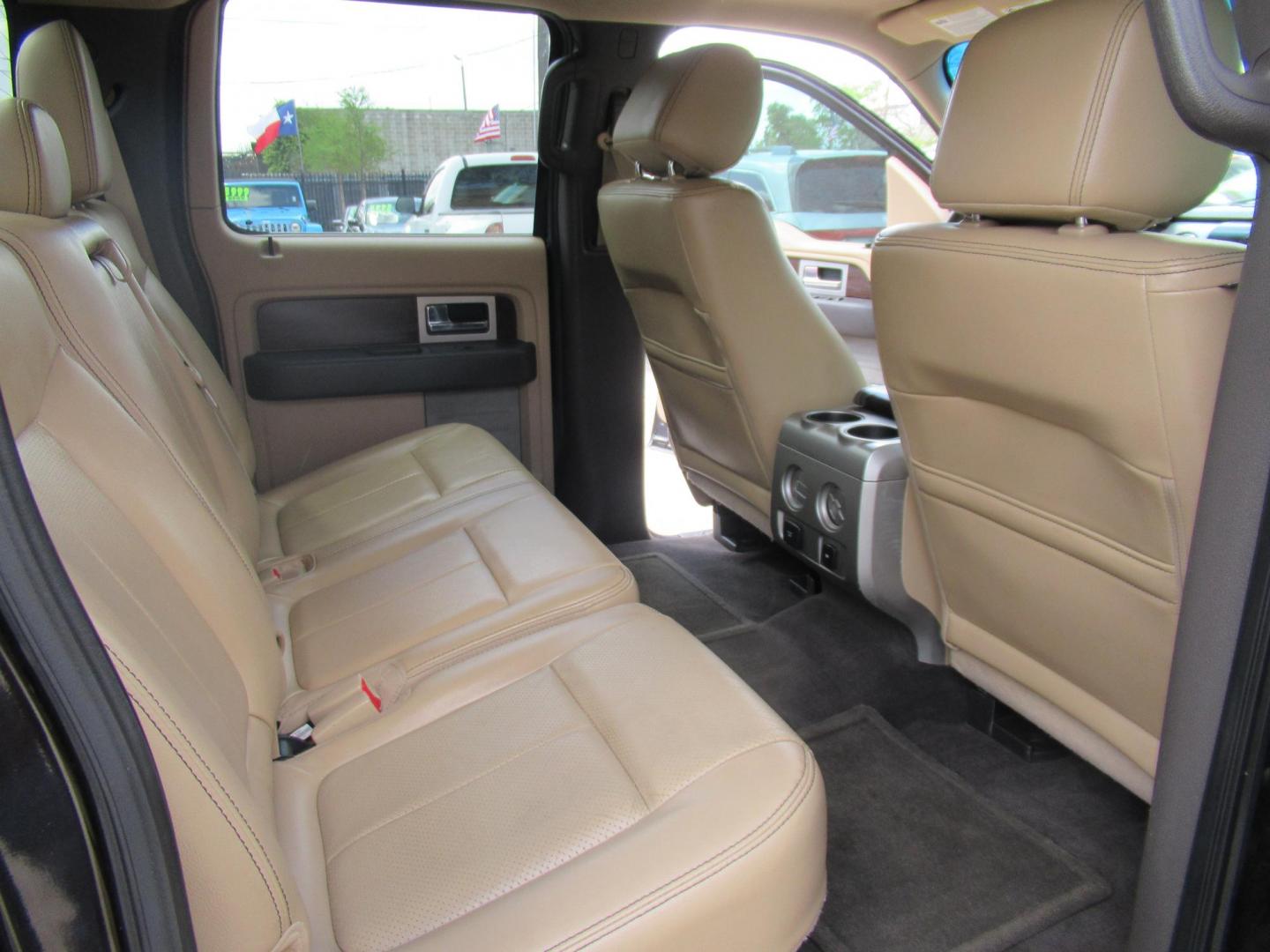 2013 Black /Tan Ford F-150 Lariat (1FTFW1CT3DK) with an 3.5 engine, Automatic transmission, located at 1511 North Shepherd Dr., Houston, TX, 77008, (281) 657-1221, 29.798361, -95.412560- Photo#8