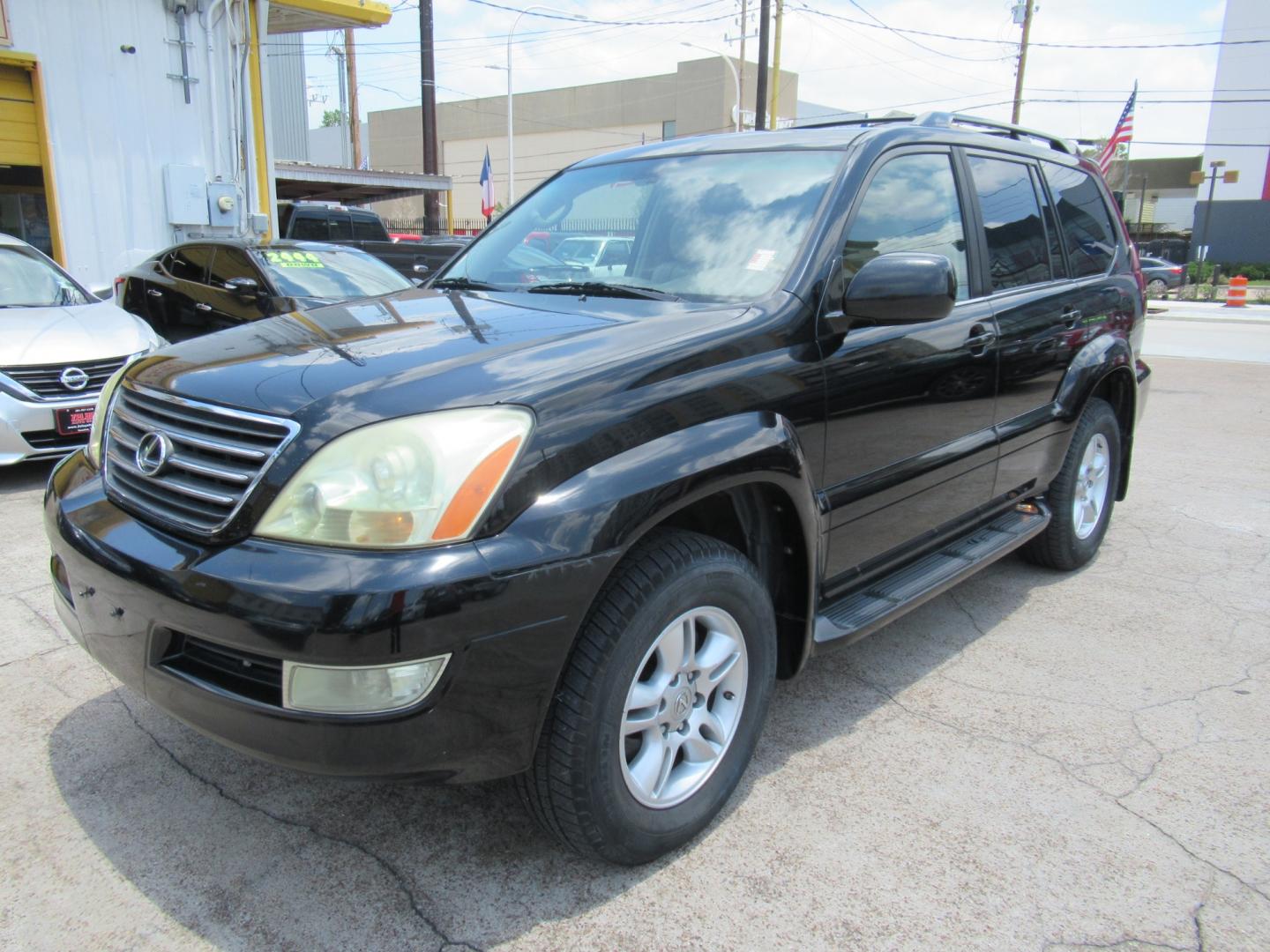 2007 Black /Tan Lexus GX 470 Sport Utility (JTJBT20X270) with an 4.7L V8 DOHC 32V engine, Automatic Overdrive transmission, located at 1511 North Shepherd Dr., Houston, TX, 77008, (281) 657-1221, 29.798361, -95.412560 - Photo#0