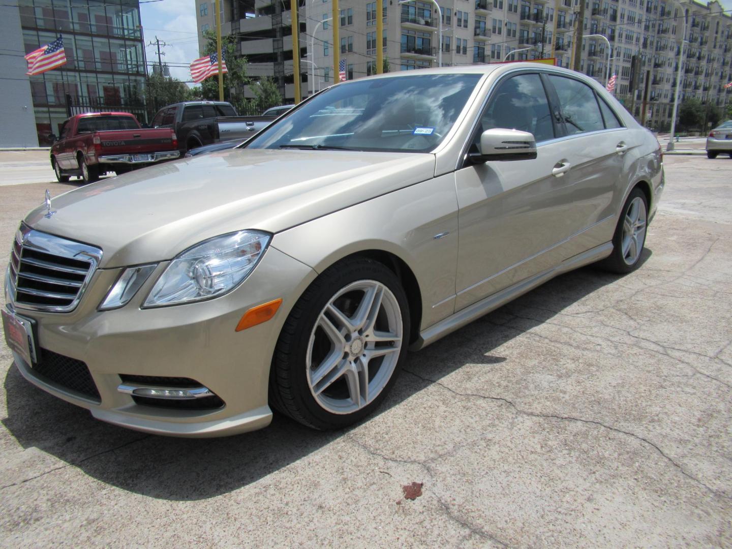 2012 Gold /Tan Mercedes-Benz E-Class E350 Sedan (WDDHF5KB5CA) with an 3.5L V6 DOHC 24V engine, Automatic transmission, located at 1511 North Shepherd Dr., Houston, TX, 77008, (281) 657-1221, 29.798361, -95.412560 - Mercedes-Benz E-Class E350 Sedan SEDAN 4-DR 3.5L V6 DOHC 24V V6 Automatic RWD - Photo#11