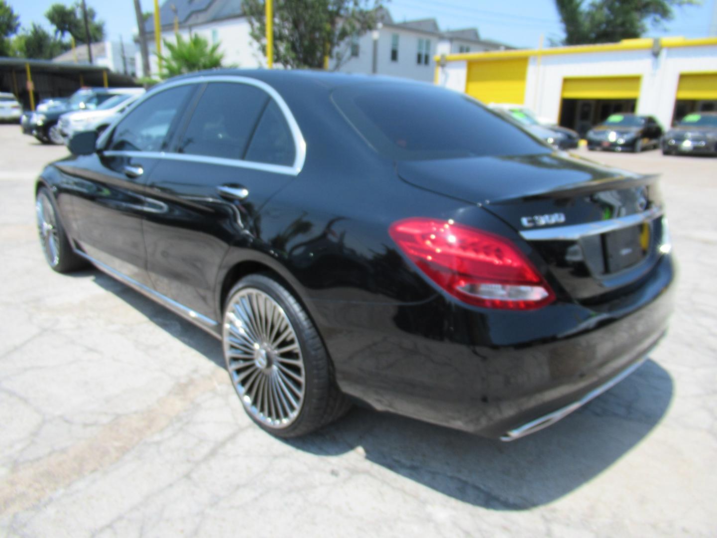 2016 Black /Black Mercedes-Benz C-Class C300 4MATIC Sedan (55SWF4KB6GU) with an 2.0L L4 DOHC 16V engine, 7A transmission, located at 1511 North Shepherd Dr., Houston, TX, 77008, (281) 657-1221, 29.798361, -95.412560 - 2016 MERCEDES-BENZ C-CLASS C 300 4MATIC VIN: 55SWF4KB6GU137937 5 5 S W F 4 K B 6 G U 1 3 7 9 3 7 SEDAN 4 DR 2.0L I4 F DOHC 16V GASOLINE ALL WHEEL DRIVE- Photo#17