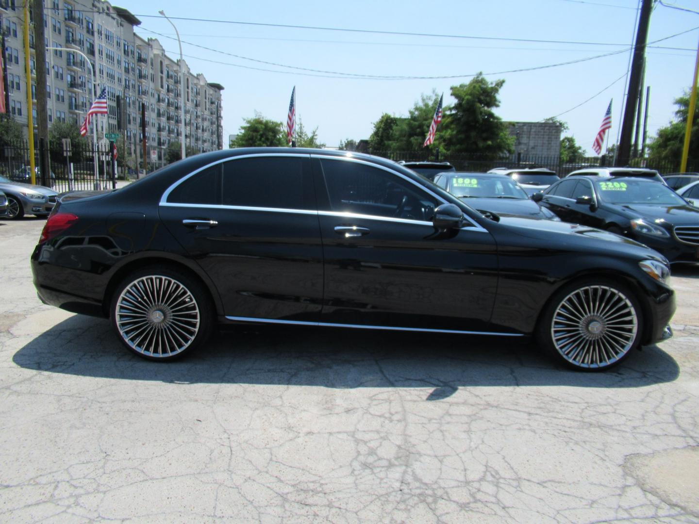 2016 Black /Black Mercedes-Benz C-Class C300 4MATIC Sedan (55SWF4KB6GU) with an 2.0L L4 DOHC 16V engine, 7A transmission, located at 1511 North Shepherd Dr., Houston, TX, 77008, (281) 657-1221, 29.798361, -95.412560 - 2016 MERCEDES-BENZ C-CLASS C 300 4MATIC VIN: 55SWF4KB6GU137937 5 5 S W F 4 K B 6 G U 1 3 7 9 3 7 SEDAN 4 DR 2.0L I4 F DOHC 16V GASOLINE ALL WHEEL DRIVE- Photo#20
