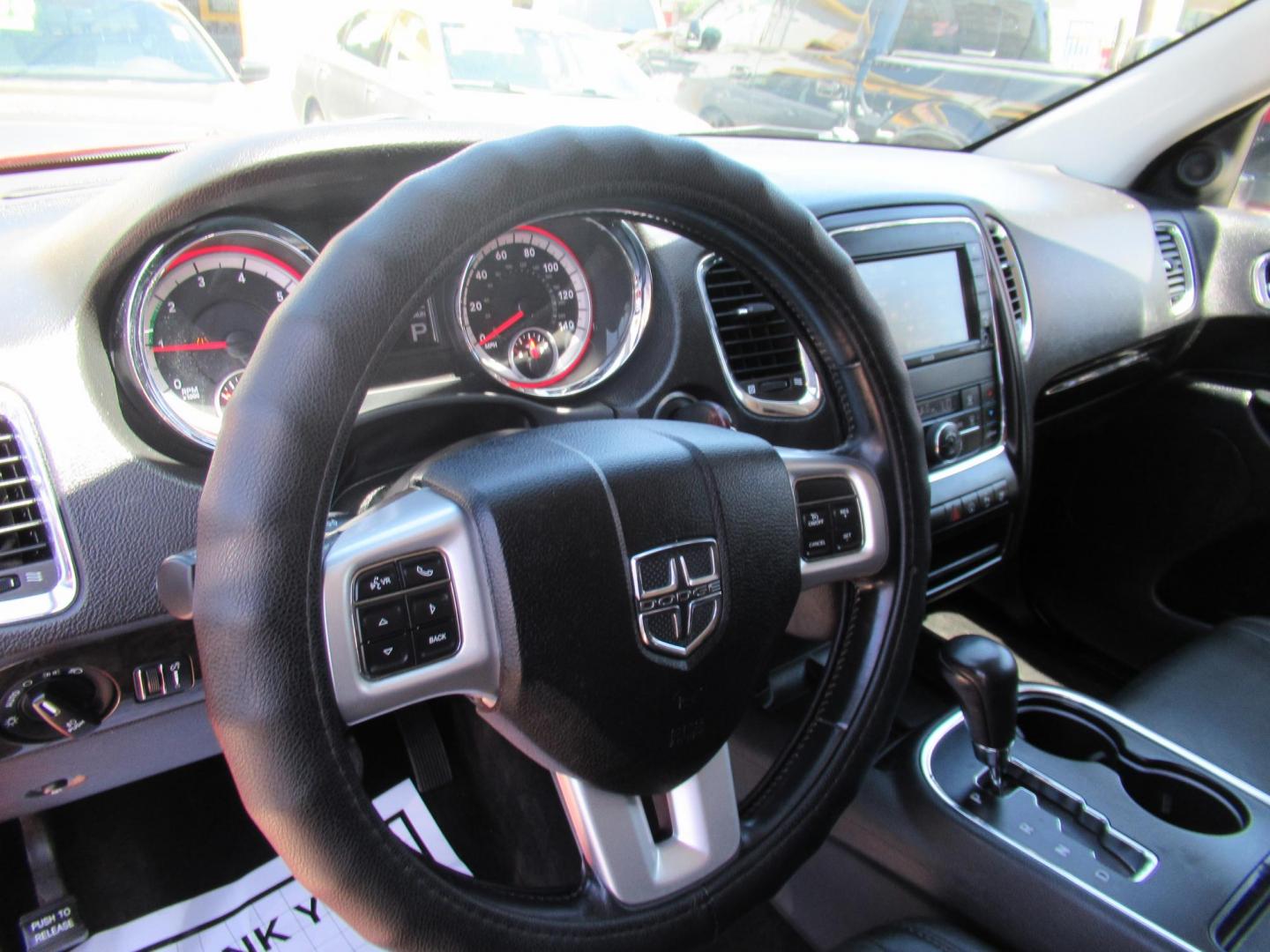 2013 Red /Black Dodge Durango Crew AWD (1C4RDJDGXDC) with an 3.6L V6 DOHC 24V engine, Automatic transmission, located at 1511 North Shepherd Dr., Houston, TX, 77008, (281) 657-1221, 29.798361, -95.412560 - 2013 DODGE DURANGO CREW VIN: 1C4RDJDGXDC601350 1 C 4 R D J D G X D C 6 0 1 3 5 0 4 DOOR WAGON/SPORT UTILITY 3.6L V6 F DOHC 24V GASOLINE ALL WHEEL DRIVE - Photo#15