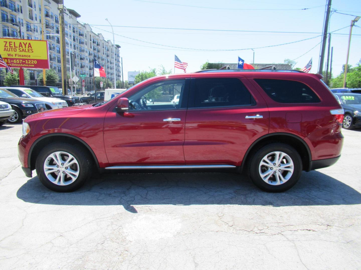 2013 Red /Black Dodge Durango Crew AWD (1C4RDJDGXDC) with an 3.6L V6 DOHC 24V engine, Automatic transmission, located at 1511 North Shepherd Dr., Houston, TX, 77008, (281) 657-1221, 29.798361, -95.412560 - 2013 DODGE DURANGO CREW VIN: 1C4RDJDGXDC601350 1 C 4 R D J D G X D C 6 0 1 3 5 0 4 DOOR WAGON/SPORT UTILITY 3.6L V6 F DOHC 24V GASOLINE ALL WHEEL DRIVE - Photo#26