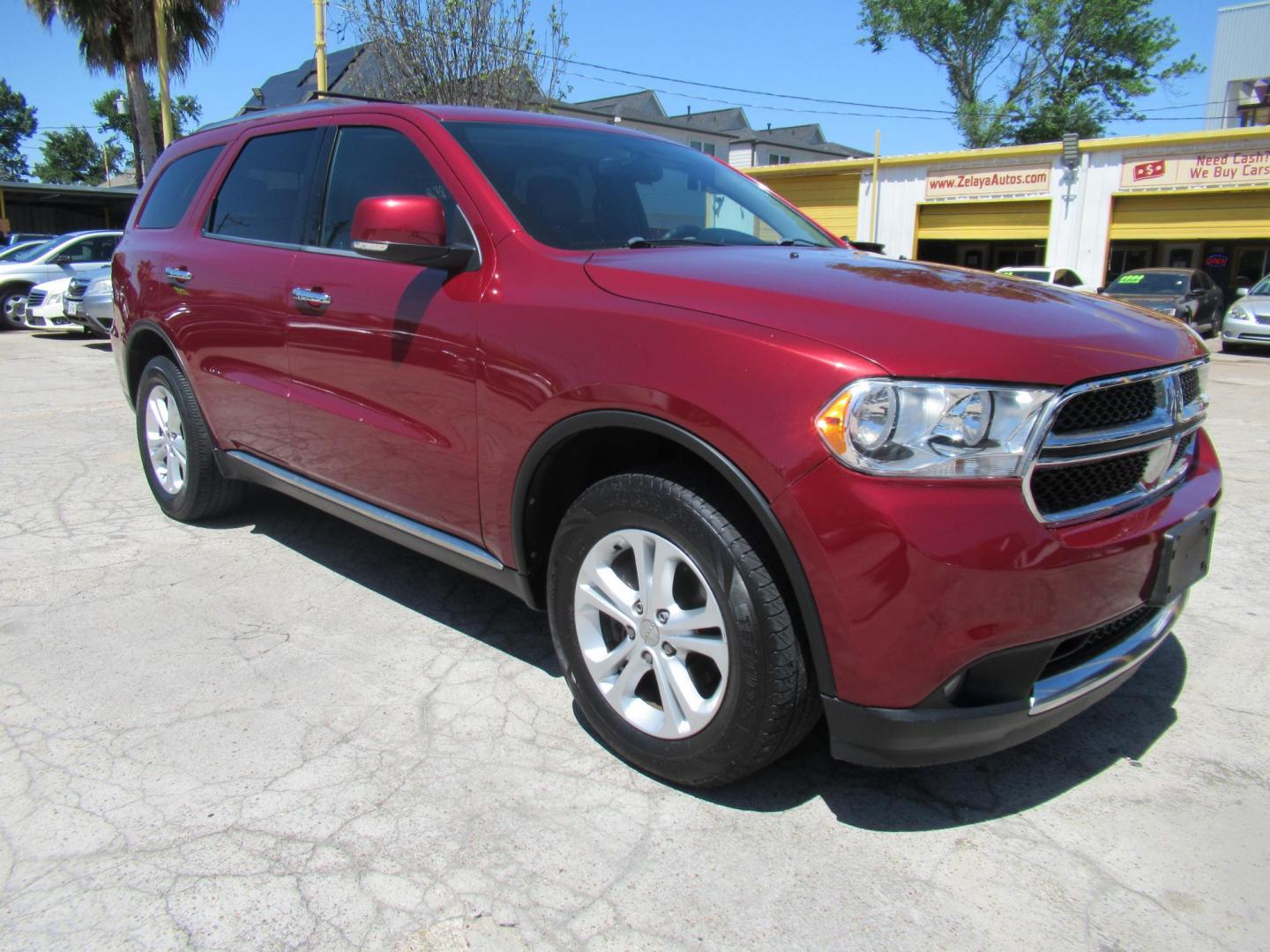 2013 Red /Black Dodge Durango Crew AWD (1C4RDJDGXDC) with an 3.6L V6 DOHC 24V engine, Automatic transmission, located at 1511 North Shepherd Dr., Houston, TX, 77008, (281) 657-1221, 29.798361, -95.412560 - 2013 DODGE DURANGO CREW VIN: 1C4RDJDGXDC601350 1 C 4 R D J D G X D C 6 0 1 3 5 0 4 DOOR WAGON/SPORT UTILITY 3.6L V6 F DOHC 24V GASOLINE ALL WHEEL DRIVE - Photo#29