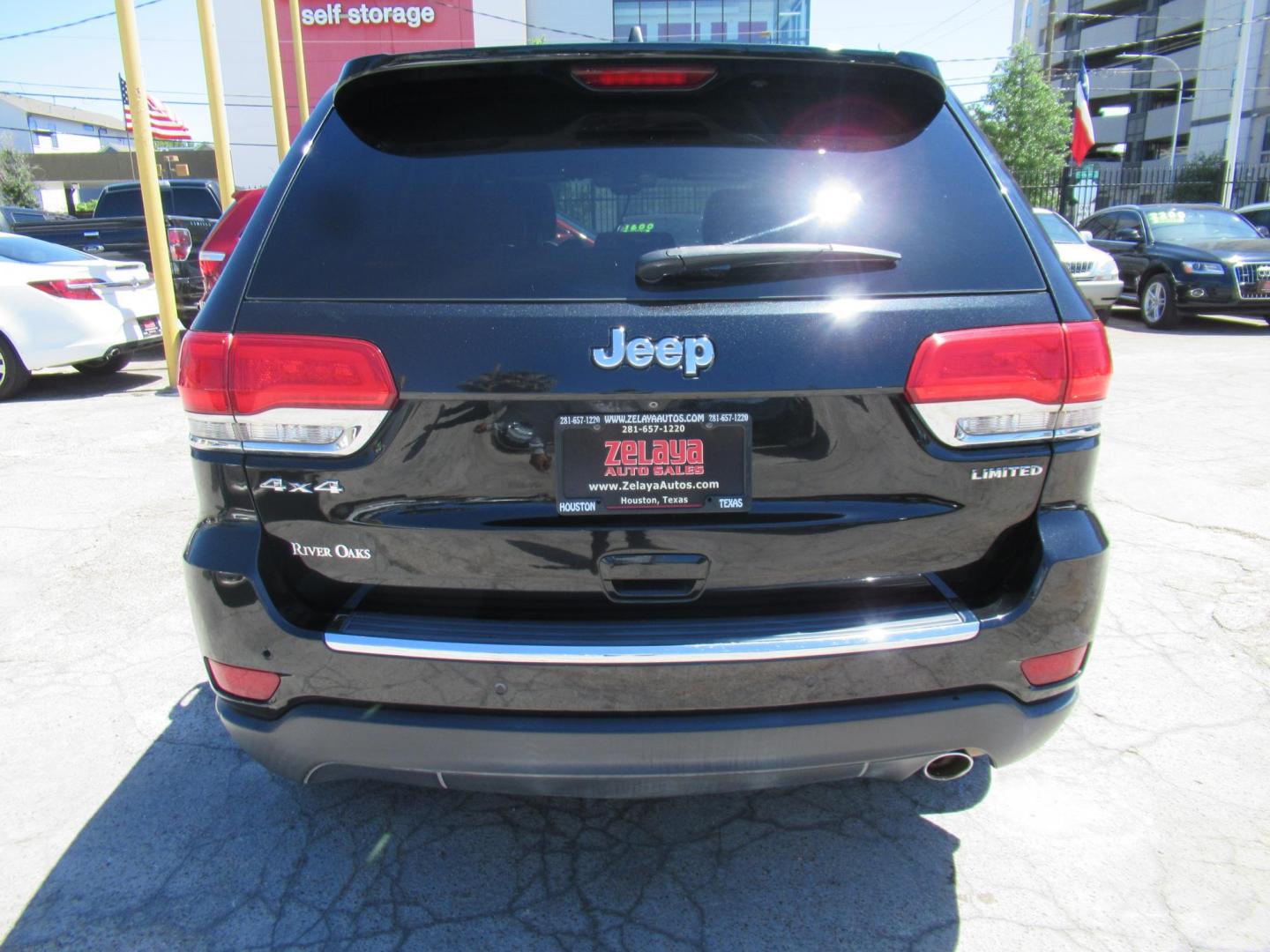 2015 Black /Black Jeep Grand Cherokee Limited 4WD (1C4RJFBG7FC) with an 3.6L V6 DOHC 24V engine, 8-Speed Automatic transmission, located at 1511 North Shepherd Dr., Houston, TX, 77008, (281) 657-1221, 29.798361, -95.412560 - 2015 JEEP GRAND CHEROKEE LIMITED VIN: 1C4RJFBG7FC653854 1 C 4 R J F B G 7 F C 6 5 3 8 5 4 4 DOOR WAGON/SPORT UTILITY 3.6L V6 F DOHC 24V GASOLINE REAR WHEEL DRIVE W/ 4X4 - Photo#14