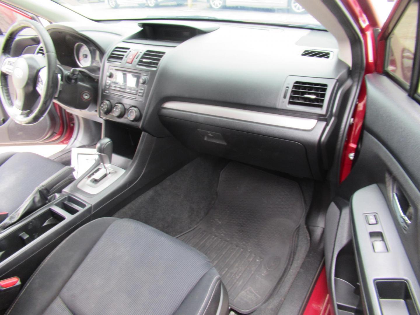 2014 Red /Black Subaru Impreza 2.0i Sport Premium (JF1GPAL60E8) with an 2.0L H4 DOHC 16V engine, Automatic transmission, located at 1511 North Shepherd Dr., Houston, TX, 77008, (281) 657-1221, 29.798361, -95.412560 - 2014 SUBARU IMPREZA 2.0I SPORT PREMIUM VIN: JF1GPAL60E8257433 J F 1 G P A L 6 0 E 8 2 5 7 4 3 3 WAGON 4 DR 2.0L H4 F SOHC 16V GASOLINE ALL WHEEL DRIVE - Photo#12