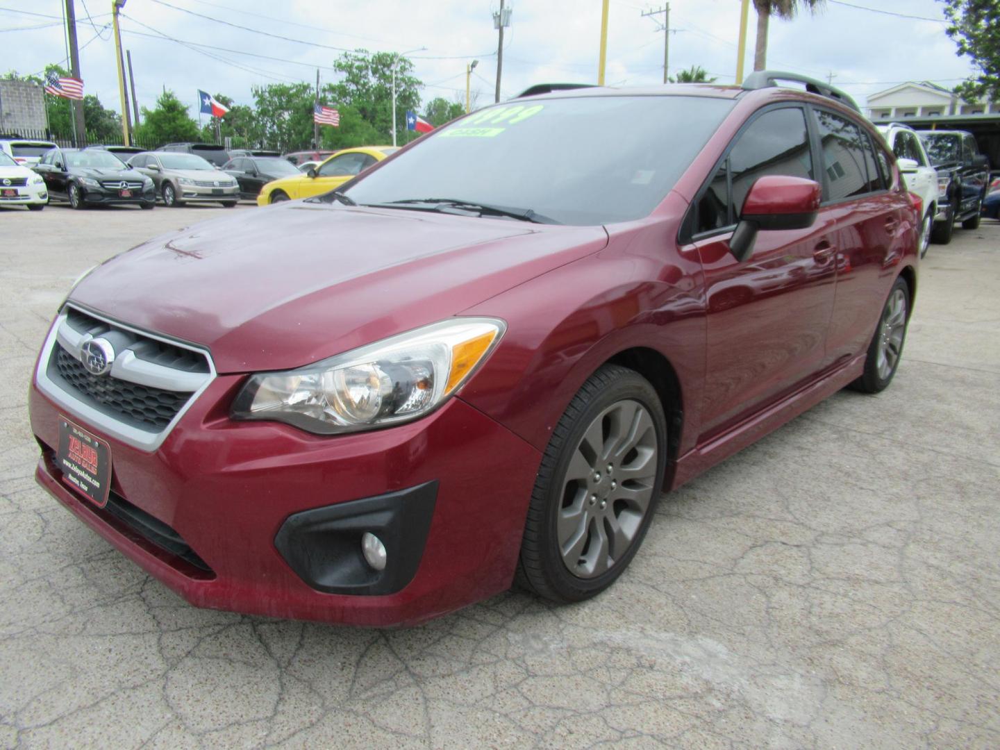 2014 Red /Black Subaru Impreza 2.0i Sport Premium (JF1GPAL60E8) with an 2.0L H4 DOHC 16V engine, Automatic transmission, located at 1511 North Shepherd Dr., Houston, TX, 77008, (281) 657-1221, 29.798361, -95.412560 - 2014 SUBARU IMPREZA 2.0I SPORT PREMIUM VIN: JF1GPAL60E8257433 J F 1 G P A L 6 0 E 8 2 5 7 4 3 3 WAGON 4 DR 2.0L H4 F SOHC 16V GASOLINE ALL WHEEL DRIVE - Photo#16