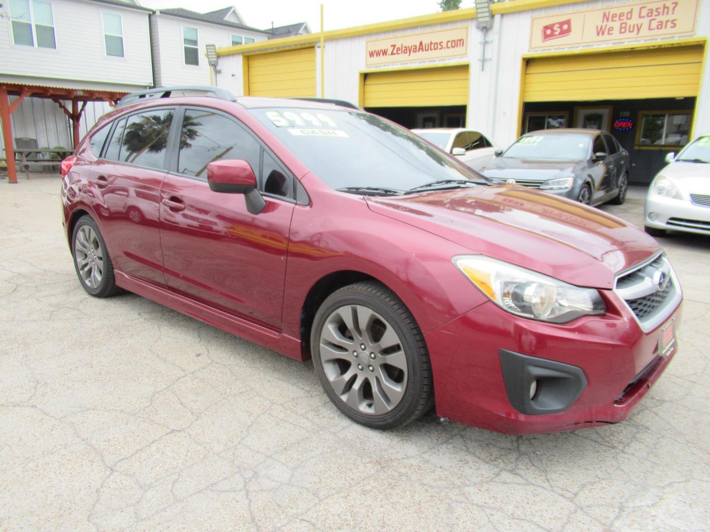 2014 Red /Black Subaru Impreza 2.0i Sport Premium (JF1GPAL60E8) with an 2.0L H4 DOHC 16V engine, Automatic transmission, located at 1511 North Shepherd Dr., Houston, TX, 77008, (281) 657-1221, 29.798361, -95.412560 - 2014 SUBARU IMPREZA 2.0I SPORT PREMIUM VIN: JF1GPAL60E8257433 J F 1 G P A L 6 0 E 8 2 5 7 4 3 3 WAGON 4 DR 2.0L H4 F SOHC 16V GASOLINE ALL WHEEL DRIVE - Photo#17