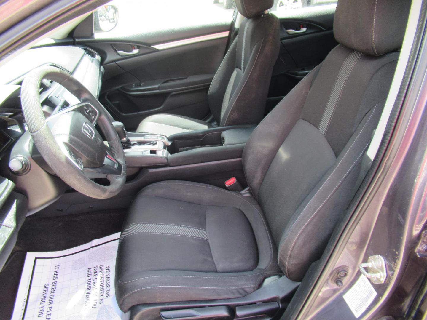 2017 Gray /Black Honda Civic LX Sedan CVT (19XFC2F51HE) with an 2.0L L4 DOHC 16V engine, CVT transmission, located at 1511 North Shepherd Dr., Houston, TX, 77008, (281) 657-1221, 29.798361, -95.412560 - 2017 HONDA CIVIC LX VIN: 19XFC2F51HE036413 1 9 X F C 2 F 5 1 H E 0 3 6 4 1 3 SEDAN 4 DR 2.0L I4 F DOHC 16V GASOLINE FRONT WHEEL DRIVE - Photo#1