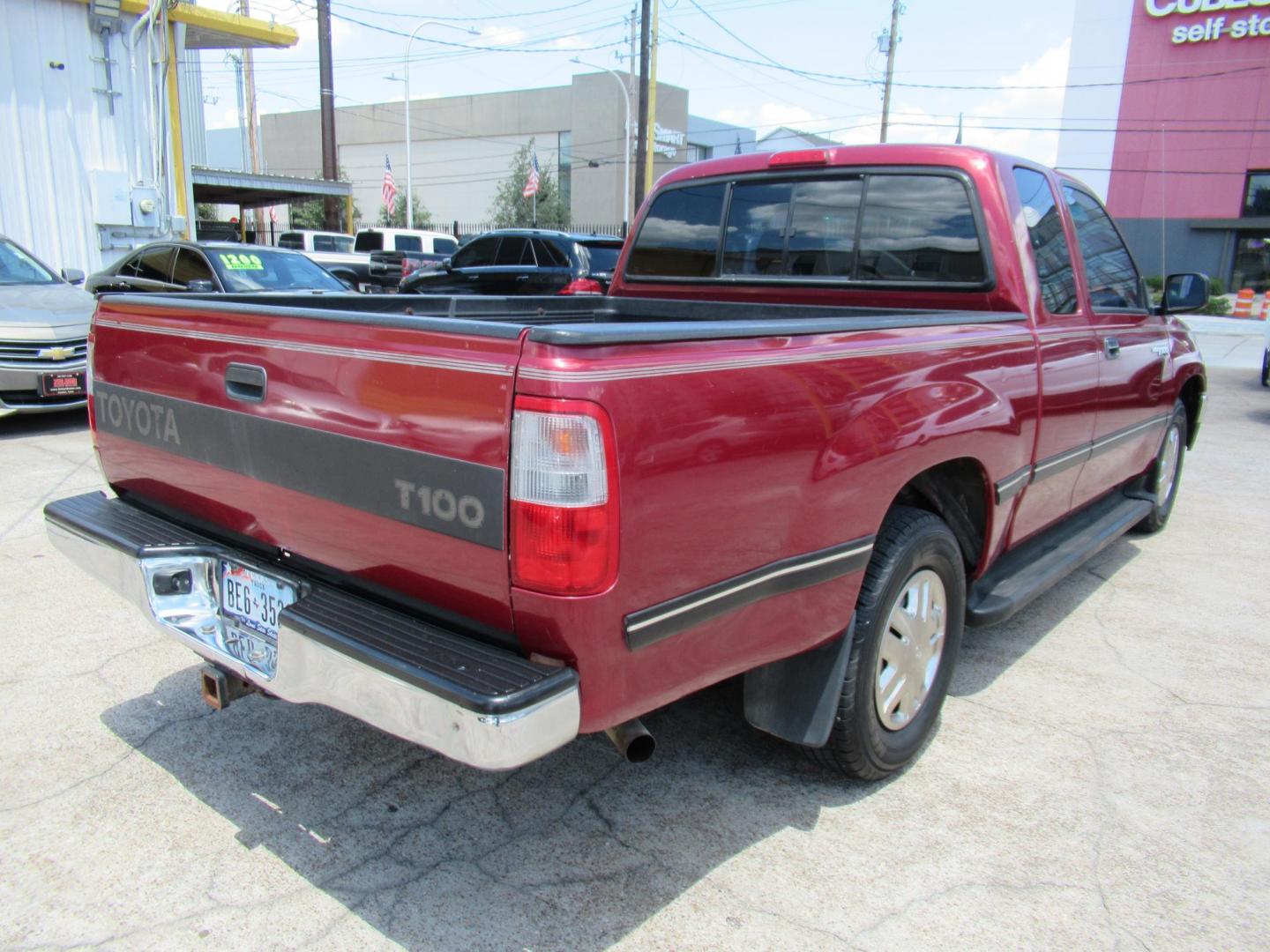 1996 Red /Tan Toyota T100 Xtracab 2WD (JT4TN12D9T0) with an 3.4L V6 DOHC 24V engine, Manual transmission, located at 1511 North Shepherd Dr., Houston, TX, 77008, (281) 657-1221, 29.798361, -95.412560 - 1996 TOYOTA T100 DX VIN: JT4TN12D9T0027125 J T 4 T N 1 2 D 9 T 0 0 2 7 1 2 5 CLUB CAB PICKUP 3.4L V6 F DOHC 24V GASOLINE REAR WHEEL DRIVE - Photo#15