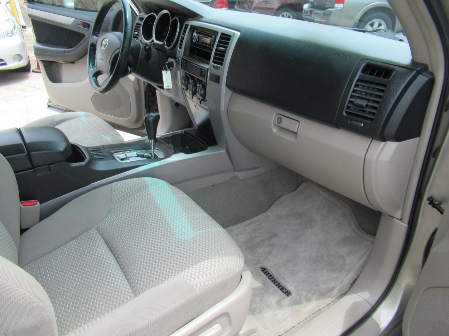 2006 Gold /Tan Toyota 4Runner Sport Edition 2WD (JTEZU14R360) with an 4.0L V6 DOHC 24V engine, Automatic Overdrive transmission, located at 1511 North Shepherd Dr., Houston, TX, 77008, (281) 657-1221, 29.798361, -95.412560 - 2006 TOYOTA 4RUNNER SR5 VIN: JTEZU14R360074771 J T E Z U 1 4 R 3 6 0 0 7 4 7 7 1 4 DOOR WAGON/SPORT UTILITY 4.0L V6 F DOHC 24V GASOLINE REAR WHEEL DRIVE - Photo#15