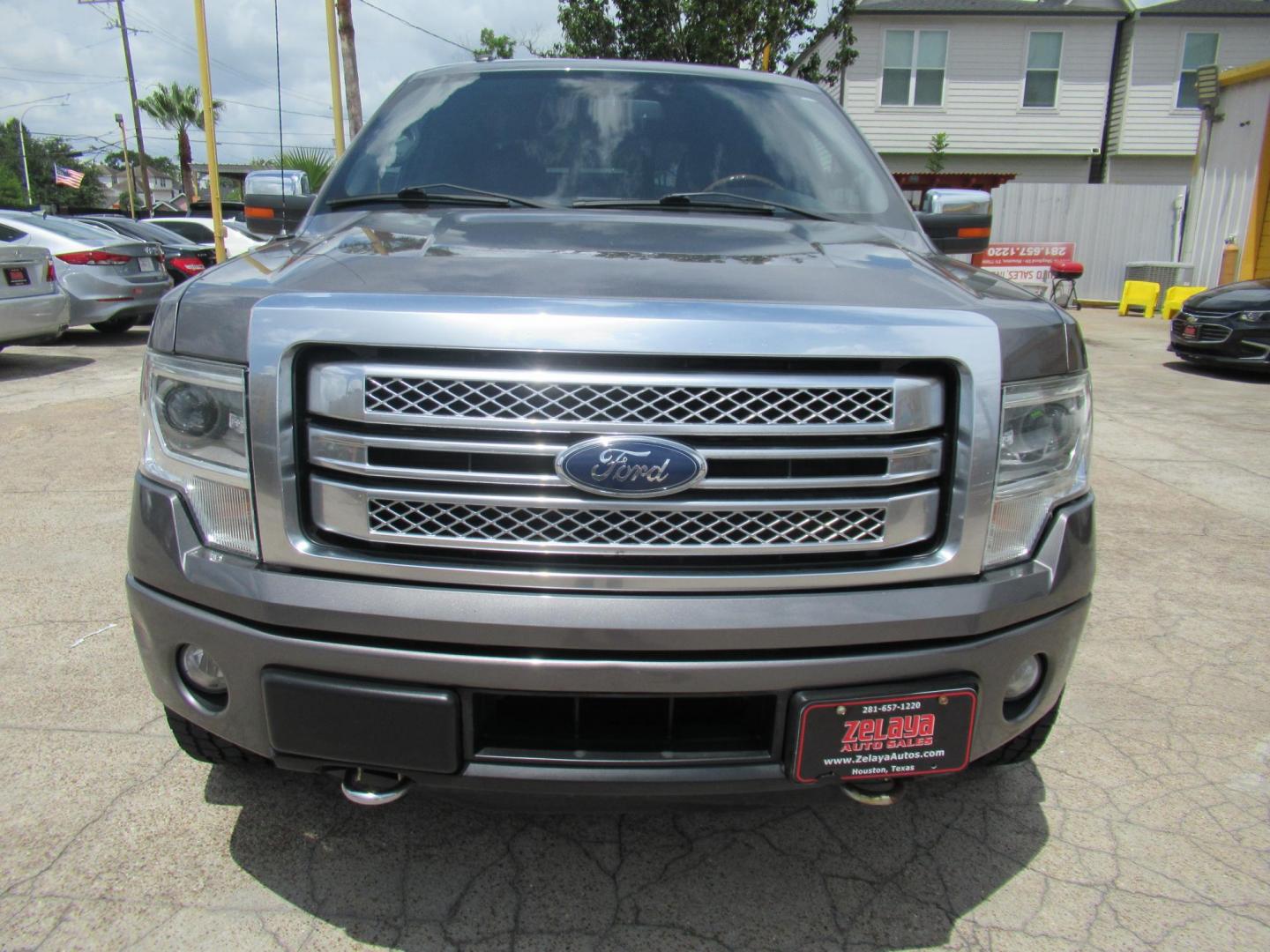 2014 Gray /Black Ford F-150 FX4 SuperCrew 5.5-ft. Bed 4WD (1FTFW1ET8EF) with an 3.5L V6 TURBO engine, Automatic transmission, located at 1511 North Shepherd Dr., Houston, TX, 77008, (281) 657-1221, 29.798361, -95.412560 - 2014 FORD F-150 PLATINUM VIN: 1FTFW1ET8EFA38064 1 F T F W 1 E T 8 E F A 3 8 0 6 4 CREW PICKUP 3.5L V6 F DOHC 24V GASOLINE REAR WHEEL DRIVE W/ 4X4 - Photo#32