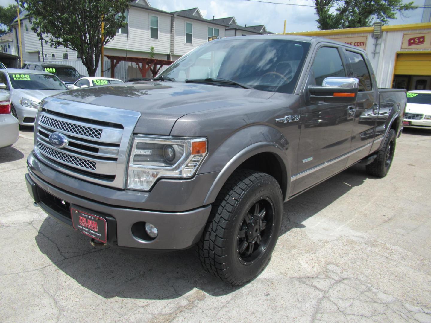 2014 Gray /Black Ford F-150 FX4 SuperCrew 5.5-ft. Bed 4WD (1FTFW1ET8EF) with an 3.5L V6 TURBO engine, Automatic transmission, located at 1511 North Shepherd Dr., Houston, TX, 77008, (281) 657-1221, 29.798361, -95.412560 - 2014 FORD F-150 PLATINUM VIN: 1FTFW1ET8EFA38064 1 F T F W 1 E T 8 E F A 3 8 0 6 4 CREW PICKUP 3.5L V6 F DOHC 24V GASOLINE REAR WHEEL DRIVE W/ 4X4 - Photo#37