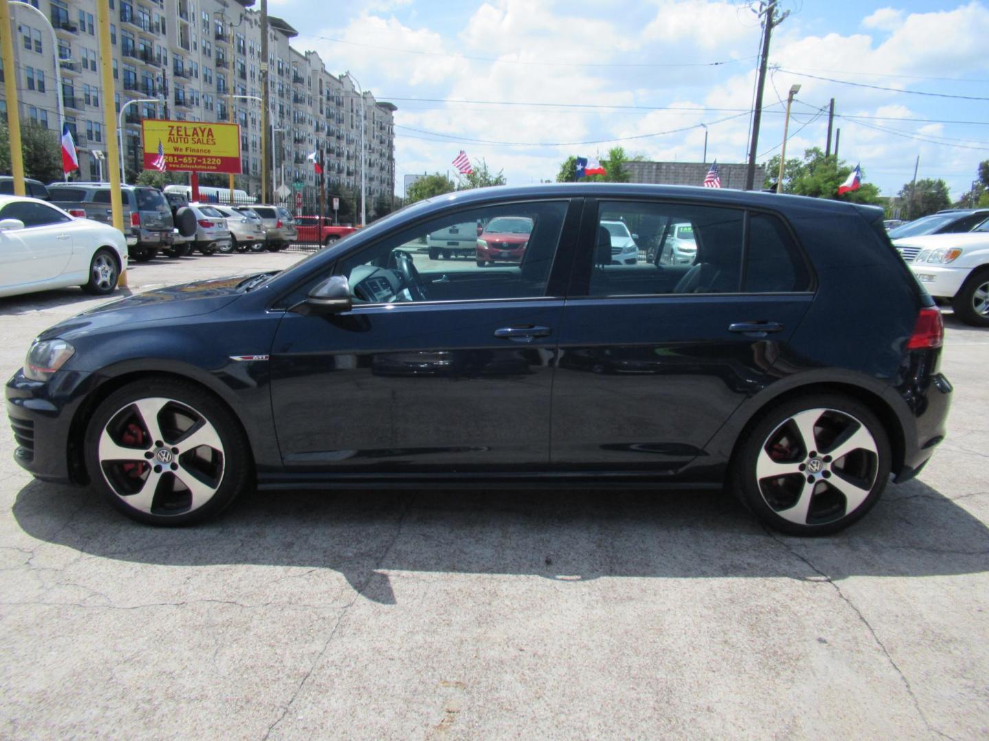 2017 BLUE /BLACK Volkswagen Golf GTI S 6M 4-Door (3VW547AU0HM) with an 2.0L L4 DOHC 16V TURBO engine, 6M transmission, located at 1511 North Shepherd Dr., Houston, TX, 77008, (281) 657-1221, 29.798361, -95.412560 - 2017 VOLKSWAGEN GOLF GTI SPORT VIN: 3VW547AU0HM041240 3 V W 5 4 7 A U 0 H M 0 4 1 2 4 0 HATCHBACK 4 DR 2L I4 F DOHC 16V GASOLINE FRONT WHEEL DRIVE - Photo#27