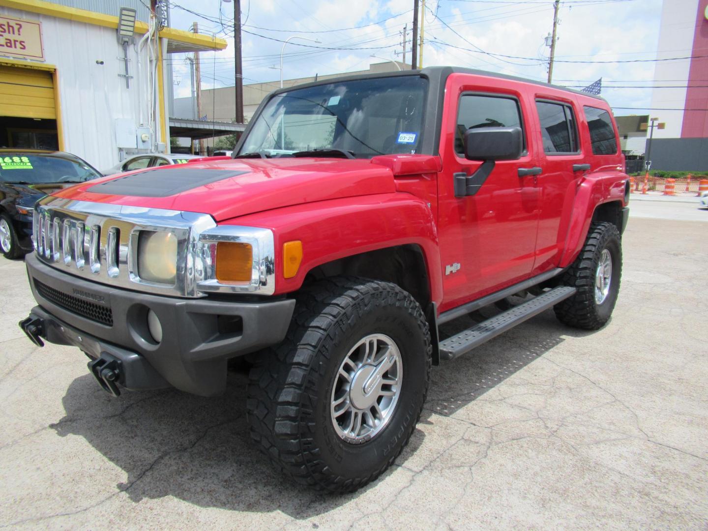 2007 Red /Black Hummer H3 Adventure (5GTDN13E478) with an 3.7L L5 DOHC 20V engine, Manual transmission, located at 1511 North Shepherd Dr., Houston, TX, 77008, (281) 657-1221, 29.798361, -95.412560 - 2007 HUMMER H3 H3X VIN: 5GTDN13E478254346 5 G T D N 1 3 E 4 7 8 2 5 4 3 4 6 4 DOOR WAGON/SPORT UTILITY 3.7L I5 F DOHC GASOLINE ALL WHEEL DRIVE - Photo#15