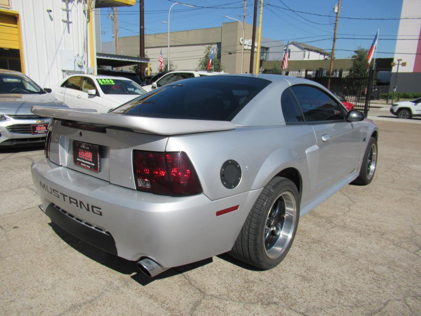 2001 Silver /Black Ford Mustang Bullitt GT (1FAFP42X31F) with an 4.6L V8 SOHC 16V engine, Automatic transmission, located at 1511 North Shepherd Dr., Houston, TX, 77008, (281) 657-1221, 29.798361, -95.412560 - 2001 FORD MUSTANG GT VIN: 1FAFP42X31F216064 1 F A F P 4 2 X 3 1 F 2 1 6 0 6 4 COUPE 4.6L V8 F SOHC 16V GASOLINE REAR WHEEL DRIVE - Photo#15