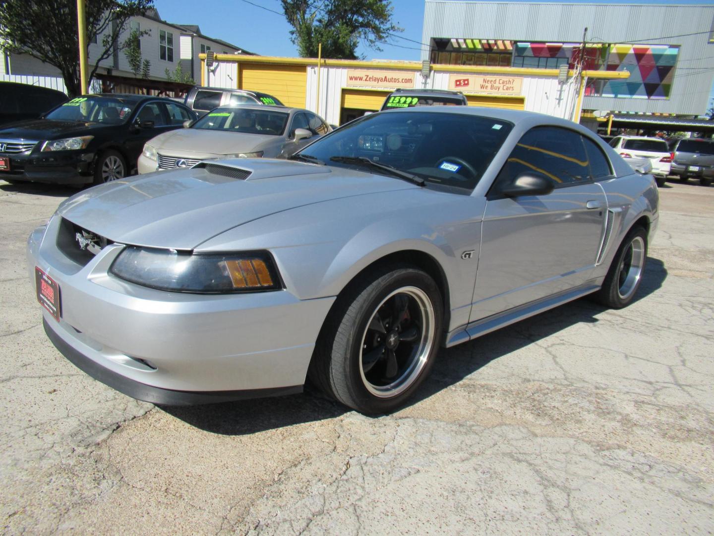 2001 Silver /Black Ford Mustang Bullitt GT (1FAFP42X31F) with an 4.6L V8 SOHC 16V engine, Automatic transmission, located at 1511 North Shepherd Dr., Houston, TX, 77008, (281) 657-1221, 29.798361, -95.412560 - 2001 FORD MUSTANG GT VIN: 1FAFP42X31F216064 1 F A F P 4 2 X 3 1 F 2 1 6 0 6 4 COUPE 4.6L V8 F SOHC 16V GASOLINE REAR WHEEL DRIVE - Photo#20