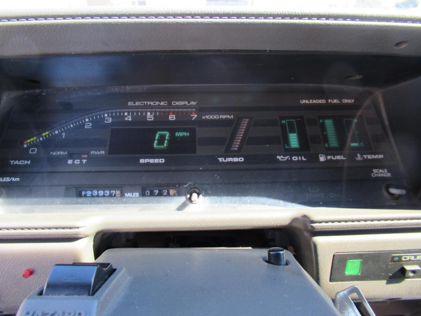 1987 Red /GRAY Toyota 4Runner SR5 4WD (JT3RN67W9H0) with an 2.4L L4 SOHC 8V engine, Automatic transmission, located at 1511 North Shepherd Dr., Houston, TX, 77008, (281) 657-1221, 29.798361, -95.412560 - 1987 TOYOTA 4RUNNER SR5 TURBO VIN: JT3RN67W9H0179337 J T 3 R N 6 7 W 9 H 0 1 7 9 3 3 7 UTILITY (BLAZER, JIMMY, SCOUT, ETC.) 2.4L I4 F GASOLINE WOW WHAT A GEM! ONE OWNER CLASSIC FRESH PAINT AUTOMATIC TURBO! ORIGINAL MILES FACTORY CHROME BUMPERS INTACT ALTIMETER ORIGINAL RADIO ELECTRONIC D - Photo#3