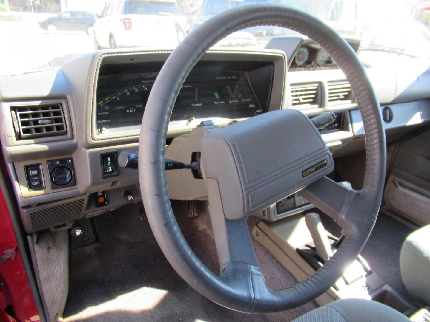 1987 Red /GRAY Toyota 4Runner SR5 4WD (JT3RN67W9H0) with an 2.4L L4 SOHC 8V engine, Automatic transmission, located at 1511 North Shepherd Dr., Houston, TX, 77008, (281) 657-1221, 29.798361, -95.412560 - 1987 TOYOTA 4RUNNER SR5 TURBO VIN: JT3RN67W9H0179337 J T 3 R N 6 7 W 9 H 0 1 7 9 3 3 7 UTILITY (BLAZER, JIMMY, SCOUT, ETC.) 2.4L I4 F GASOLINE WOW WHAT A GEM! ONE OWNER CLASSIC FRESH PAINT AUTOMATIC TURBO! ORIGINAL MILES FACTORY CHROME BUMPERS INTACT ALTIMETER ORIGINAL RADIO ELECTRONIC D - Photo#15