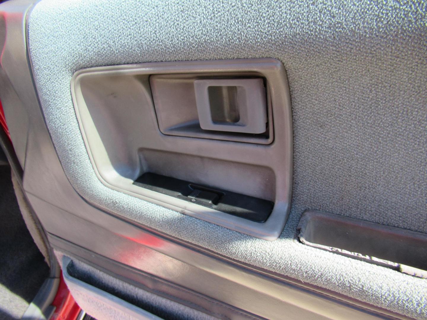 1987 Red /GRAY Toyota 4Runner SR5 4WD (JT3RN67W9H0) with an 2.4L L4 SOHC 8V engine, Automatic transmission, located at 1511 North Shepherd Dr., Houston, TX, 77008, (281) 657-1221, 29.798361, -95.412560 - 1987 TOYOTA 4RUNNER SR5 TURBO VIN: JT3RN67W9H0179337 J T 3 R N 6 7 W 9 H 0 1 7 9 3 3 7 UTILITY (BLAZER, JIMMY, SCOUT, ETC.) 2.4L I4 F GASOLINE WOW WHAT A GEM! ONE OWNER CLASSIC FRESH PAINT AUTOMATIC TURBO! ORIGINAL MILES FACTORY CHROME BUMPERS INTACT ALTIMETER ORIGINAL RADIO ELECTRONIC D - Photo#27