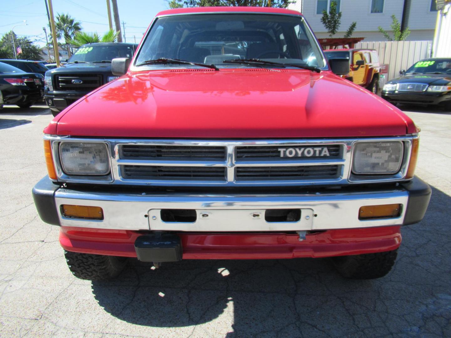 1987 Red /GRAY Toyota 4Runner SR5 4WD (JT3RN67W9H0) with an 2.4L L4 SOHC 8V engine, Automatic transmission, located at 1511 North Shepherd Dr., Houston, TX, 77008, (281) 657-1221, 29.798361, -95.412560 - 1987 TOYOTA 4RUNNER SR5 TURBO VIN: JT3RN67W9H0179337 J T 3 R N 6 7 W 9 H 0 1 7 9 3 3 7 UTILITY (BLAZER, JIMMY, SCOUT, ETC.) 2.4L I4 F GASOLINE WOW WHAT A GEM! ONE OWNER CLASSIC FRESH PAINT AUTOMATIC TURBO! ORIGINAL MILES FACTORY CHROME BUMPERS INTACT ALTIMETER ORIGINAL RADIO ELECTRONIC D - Photo#34