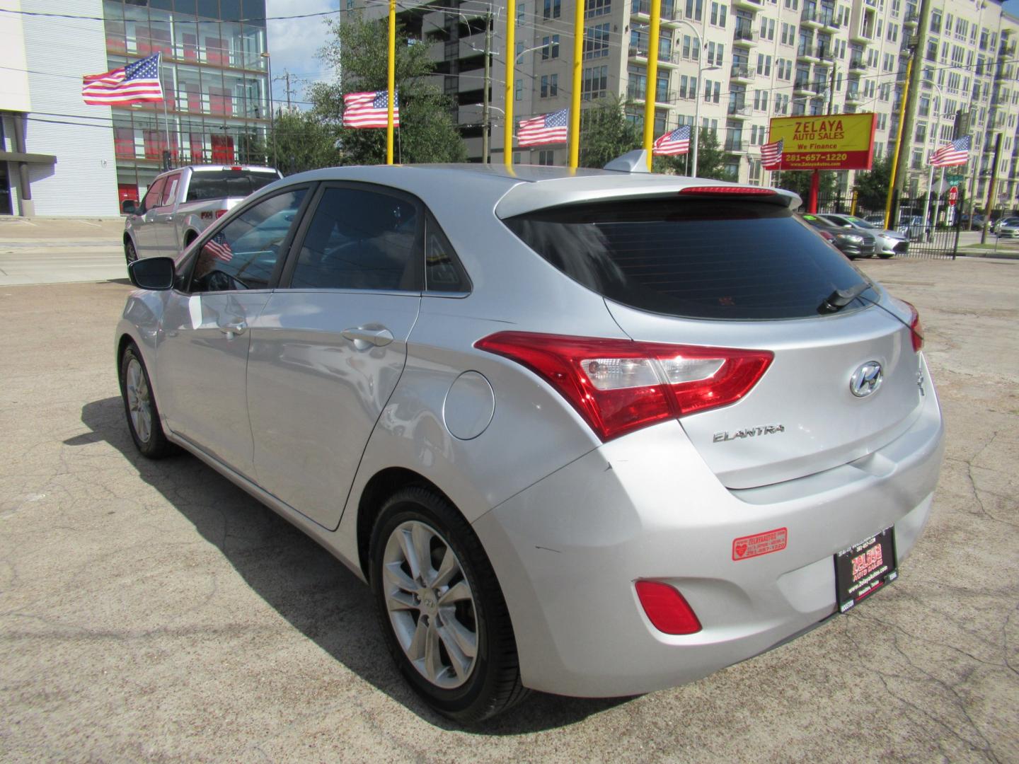 2013 Silver /Black Hyundai Elantra GT A/T (KMHD35LE8DU) with an 1.8L L4 16V DOHC engine, 6-Speed Automatic transmission, located at 1511 North Shepherd Dr., Houston, TX, 77008, (281) 657-1221, 29.798361, -95.412560 - 2013 HYUNDAI ELANTRA GT VIN: KMHD35LE8DU131541 K M H D 3 5 L E 8 D U 1 3 1 5 4 1 HATCHBACK 4 DR 1.8L I4 F DOHC 16V GASOLINE FRONT WHEEL DRIVE- Photo#25