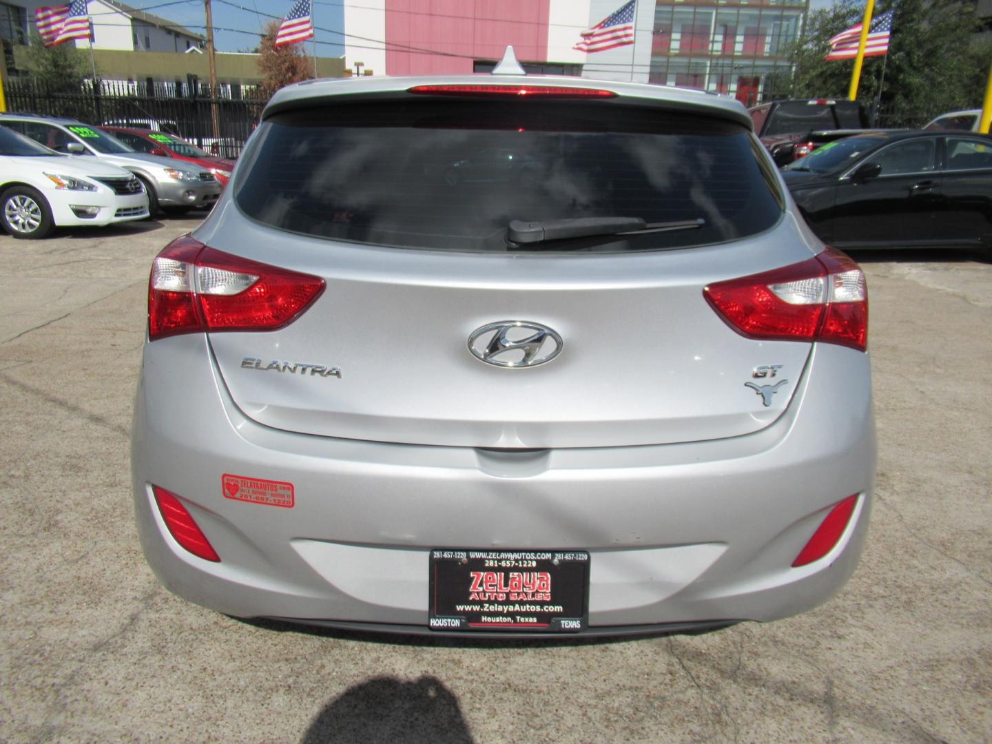 2013 Silver /Black Hyundai Elantra GT A/T (KMHD35LE8DU) with an 1.8L L4 16V DOHC engine, 6-Speed Automatic transmission, located at 1511 North Shepherd Dr., Houston, TX, 77008, (281) 657-1221, 29.798361, -95.412560 - 2013 HYUNDAI ELANTRA GT VIN: KMHD35LE8DU131541 K M H D 3 5 L E 8 D U 1 3 1 5 4 1 HATCHBACK 4 DR 1.8L I4 F DOHC 16V GASOLINE FRONT WHEEL DRIVE- Photo#26
