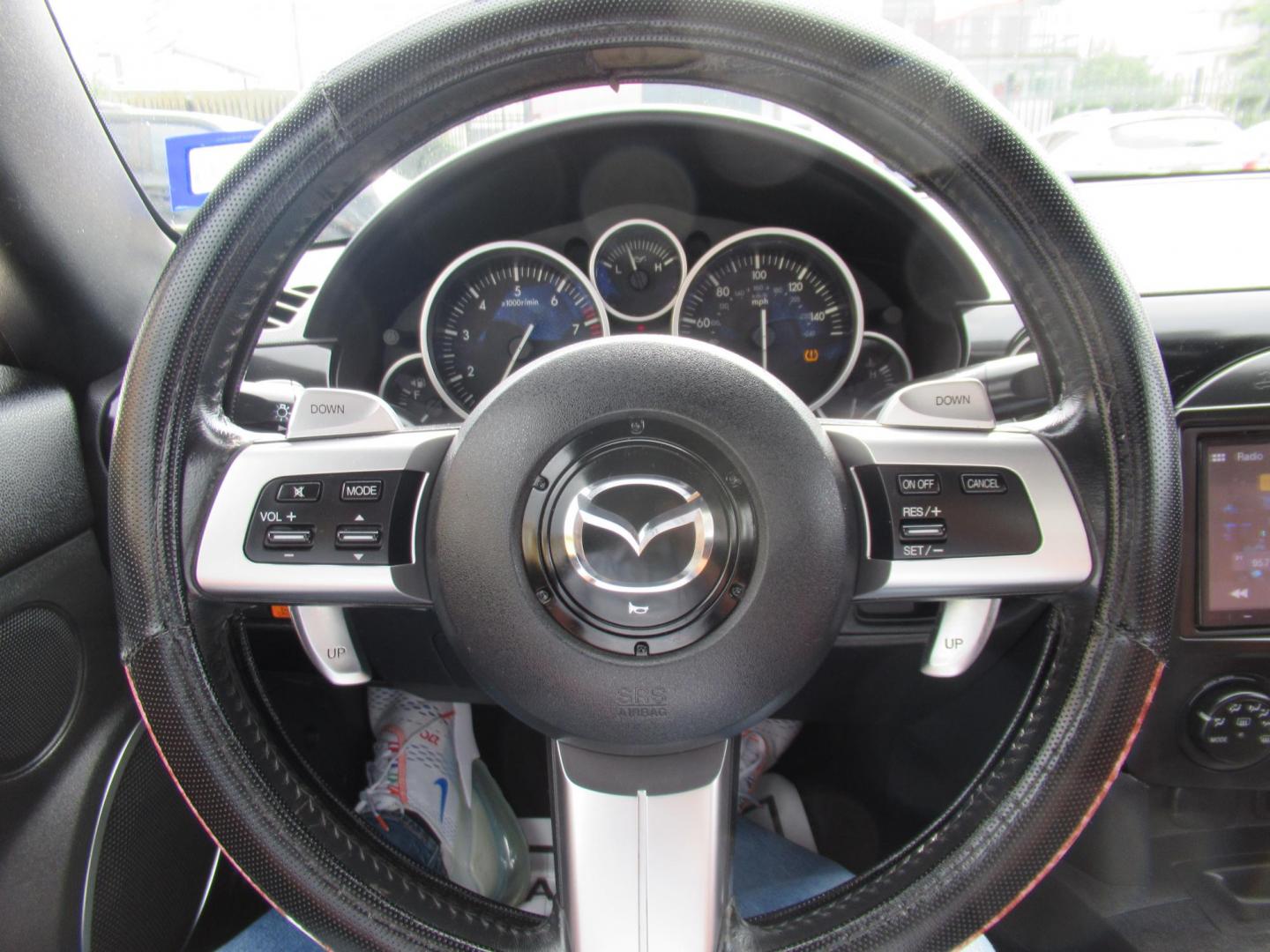 2008 Red /Brown Mazda MX-5 Miata Grand Touring Power Retractable Hardtop (JM1NC26F780) with an 2.0L L4 DOHC 16V engine, Automatic transmission, located at 1511 North Shepherd Dr., Houston, TX, 77008, (281) 657-1221, 29.798361, -95.412560 - 2008 Mazda MX-5 Miata Grand Touring 161,876 mi VIN: JM1NC26F780145276 Vehicle Details Convertible 2.0L I4 F DOHC 16V Gasoline Rear wheel drive- Photo#3