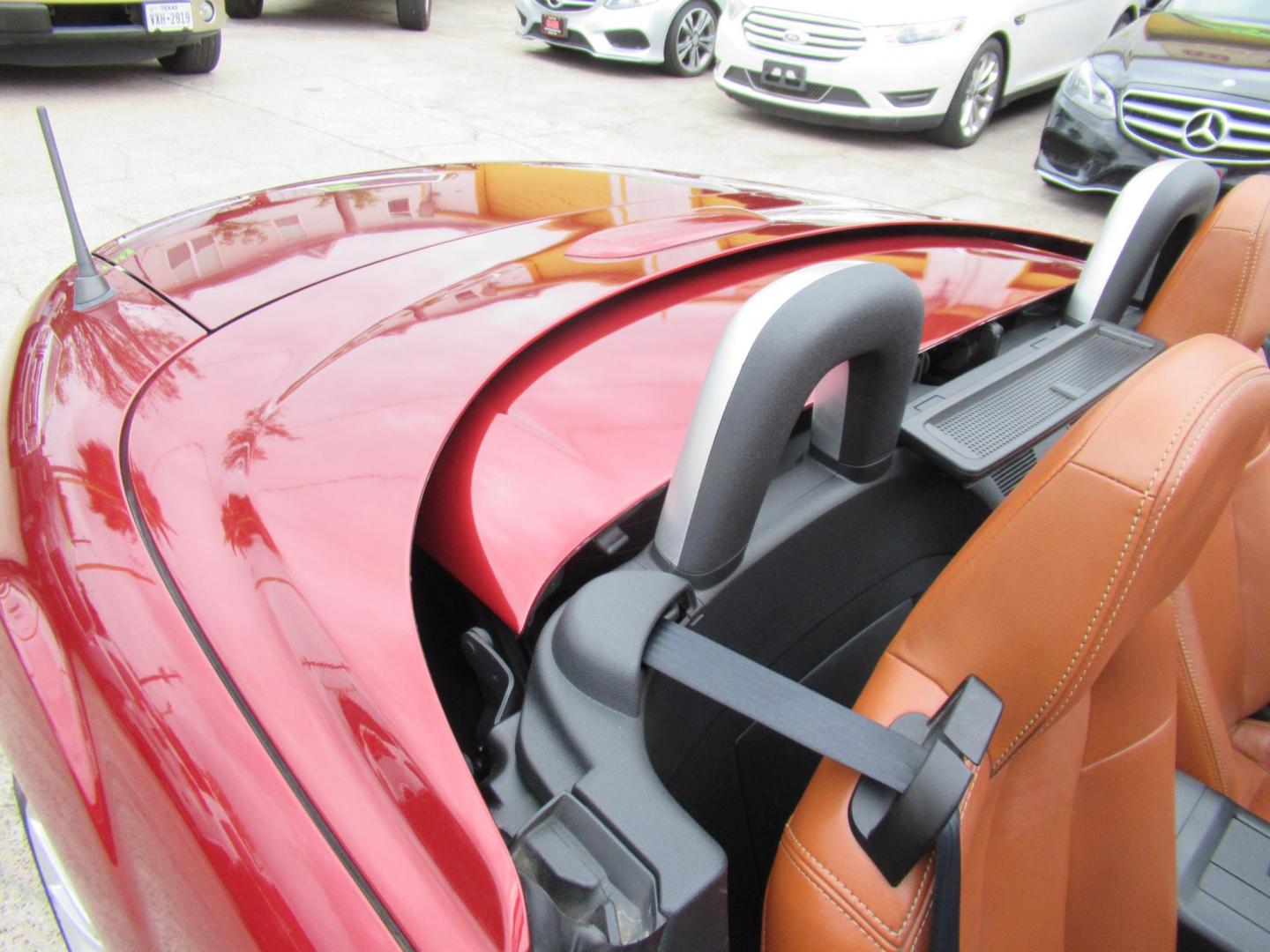 2008 Red /Brown Mazda MX-5 Miata Grand Touring Power Retractable Hardtop (JM1NC26F780) with an 2.0L L4 DOHC 16V engine, Automatic transmission, located at 1511 North Shepherd Dr., Houston, TX, 77008, (281) 657-1221, 29.798361, -95.412560 - 2008 Mazda MX-5 Miata Grand Touring 161,876 mi VIN: JM1NC26F780145276 Vehicle Details Convertible 2.0L I4 F DOHC 16V Gasoline Rear wheel drive- Photo#30