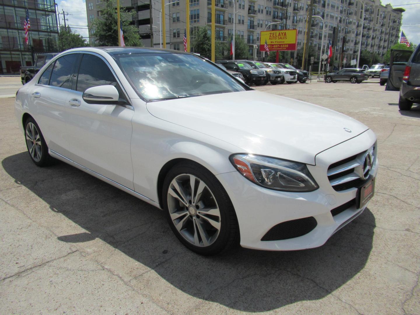 2017 White /Tan Mercedes-Benz C-Class C300 Sedan (55SWF4JB0HU) with an 2.0L L4 DOHC 16V engine, 7A transmission, located at 1511 North Shepherd Dr., Houston, TX, 77008, (281) 657-1221, 29.798361, -95.412560 - 2017 Mercedes-Benz C-Class C 300 115,078 mi VIN: 55SWF4JB0HU207967 Vehicle Details Sedan 4 DR 2.0L I4 F DOHC 16V Gasoline Rear wheel drive - Photo#23