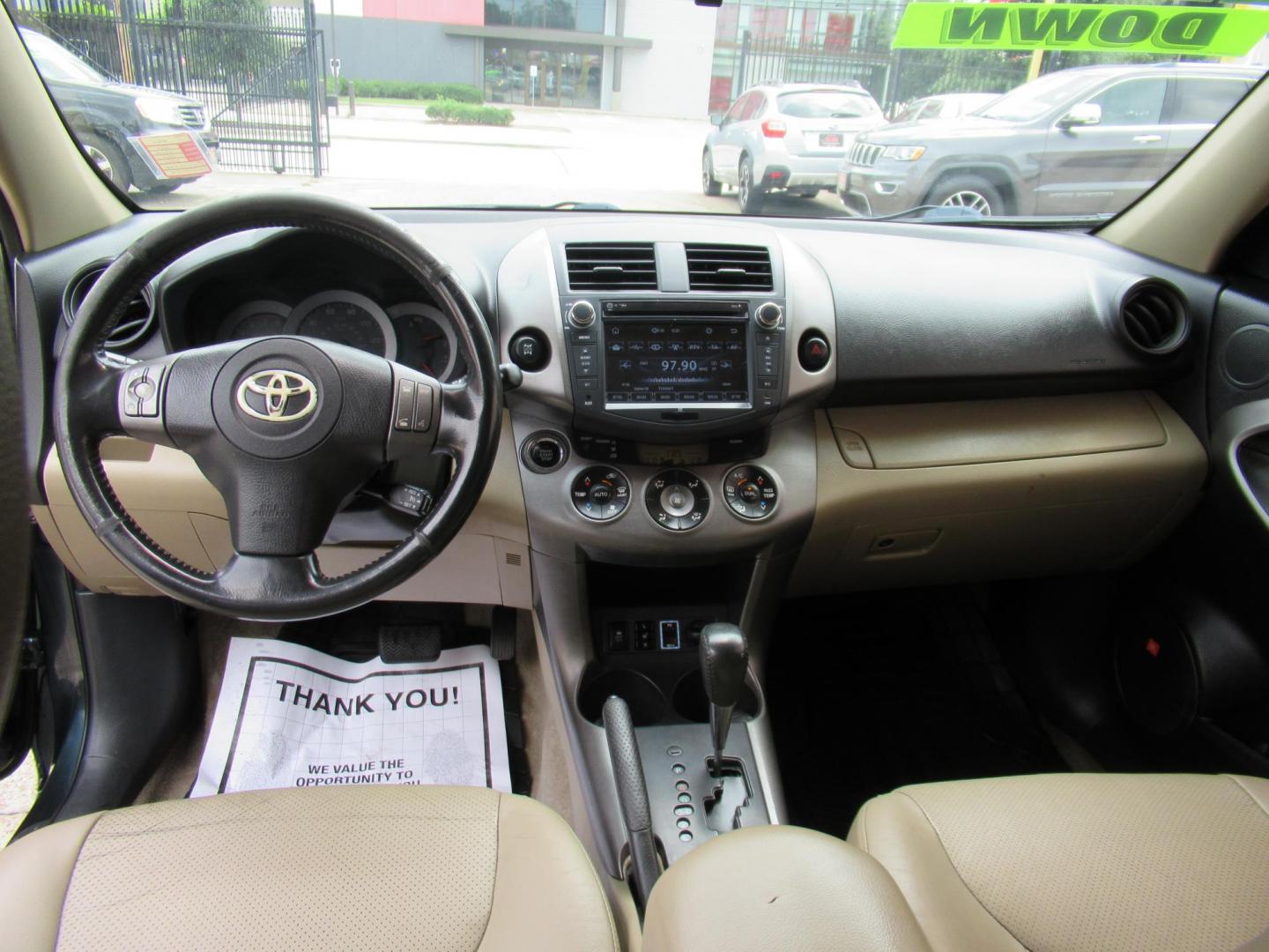 2009 Green /Tan Toyota RAV4 Limited I4 4WD (JTMBF31V395) with an 2.4L L4 DOHC 16V engine, 4-Speed Automatic transmission, located at 1511 North Shepherd Dr., Houston, TX, 77008, (281) 657-1221, 29.798361, -95.412560 - 2009 Toyota Rav4 Limited 172,904 mi VIN: JTMBF31V395011223 Vehicle Details 4 Door Wagon/Sport Utility 2.5L I4 F DOHC 16V Gasoline All wheel drive- Photo#8