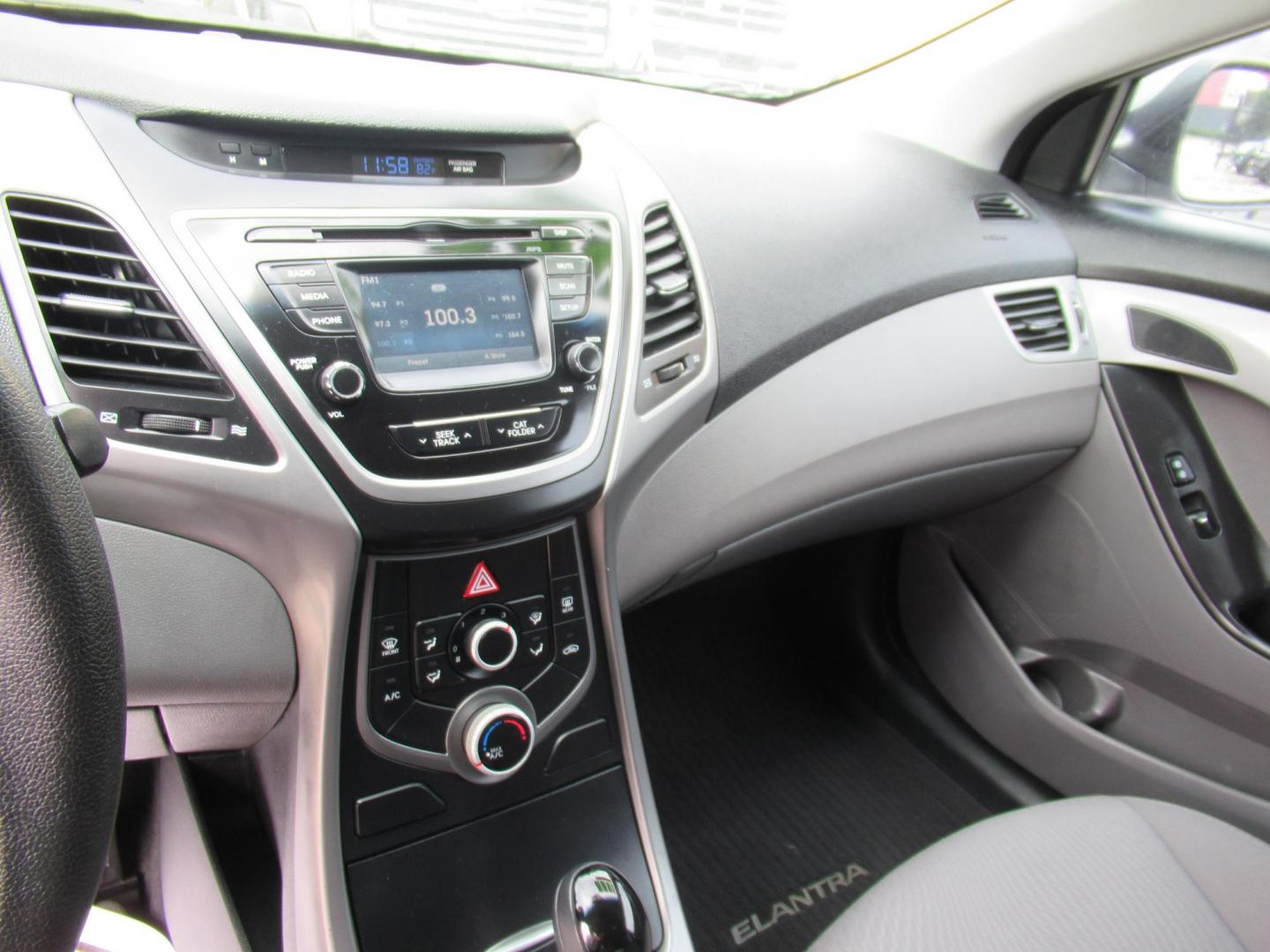 2016 BLUE /Gray Hyundai Elantra Limited (5NPDH4AE6GH) with an 1.8L L4 DOHC 16V engine, 6-Speed Automatic transmission, located at 1511 North Shepherd Dr., Houston, TX, 77008, (281) 657-1221, 29.798361, -95.412560 - 2016 Hyundai Elantra SE 135,085 mi VIN: 5NPDH4AE6GH703689 Original Window Sticker Vehicle Details Sedan 4 DR 1.8L I4 F DOHC 16V Gasoline Front wheel drive - Photo#3