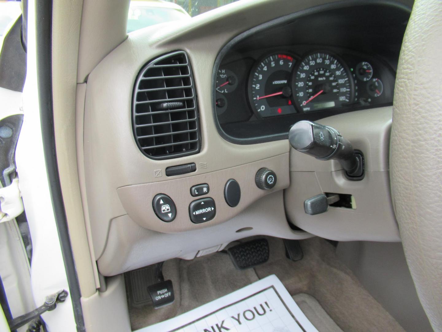2005 White /Tan Toyota Tundra Limited Double Cab 4WD (5TBDT48125S) with an 4.7L V8 DOHC 32V engine, 5-Speed Automatic Overdrive transmission, located at 1511 North Shepherd Dr., Houston, TX, 77008, (281) 657-1221, 29.798361, -95.412560 - 2005 Toyota Tundra Limited 130,737 mi VIN: 5TBDT48125S483324 Vehicle Details 4 Door Extended Cab Pickup 4.7L V8 F DOHC 32V Gasoline Rear wheel drive w/ 4X4 - Photo#21