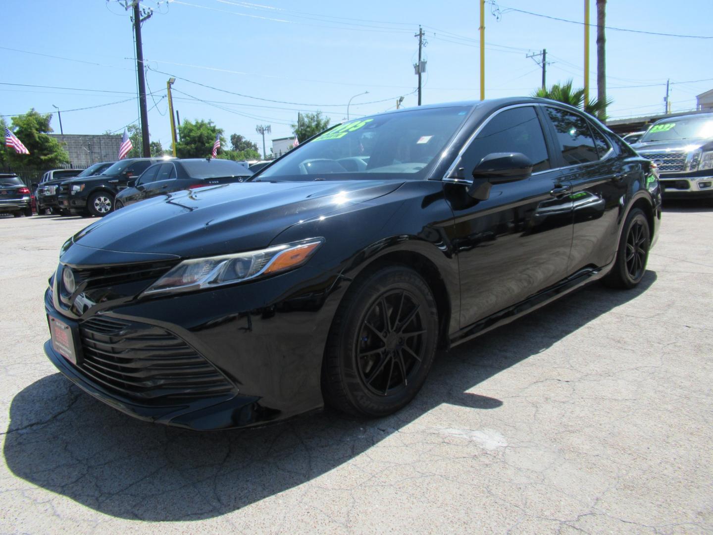 2018 Black /Black Toyota Camry LE (4T1B11HK8JU) with an 2.5L L4 DOHC 16V engine, 8A transmission, located at 1511 North Shepherd Dr., Houston, TX, 77008, (281) 657-1221, 29.798361, -95.412560 - 2018 Toyota Camry L 133,198 mi VIN: 4T1B11HK8JU077397 Vehicle Details Sedan 4 DR 2.5L I4 F DOHC 16V Gasoline Front wheel drive- Photo#19
