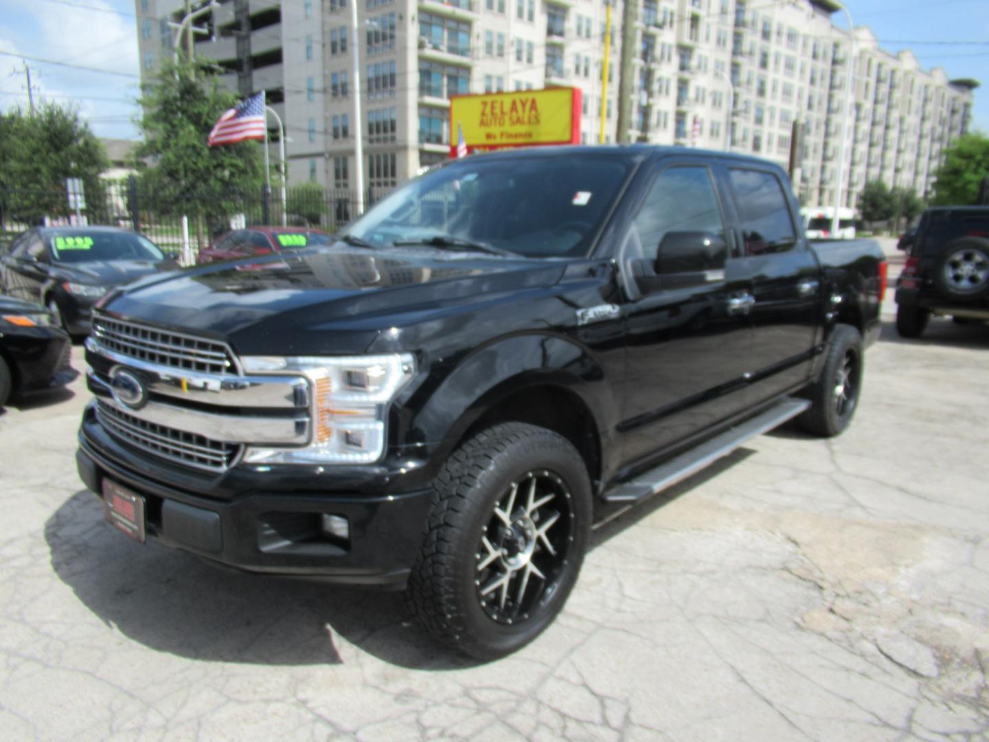 2018 Black /Gray Ford F-150 XLT SuperCrew 5.5-ft. Bed 2WD (1FTEW1CG1JK) with an 3.5L V6 TURBO engine, 6A transmission, located at 1511 North Shepherd Dr., Houston, TX, 77008, (281) 657-1221, 29.798361, -95.412560 - 2018 Ford F-150 XLT 129,418 mi VIN: 1FTEW1CG1JKF55757 Vehicle Details Crew Pickup 3.5L V6 F DOHC 24VGasoline Rear wheel drive- Photo#33