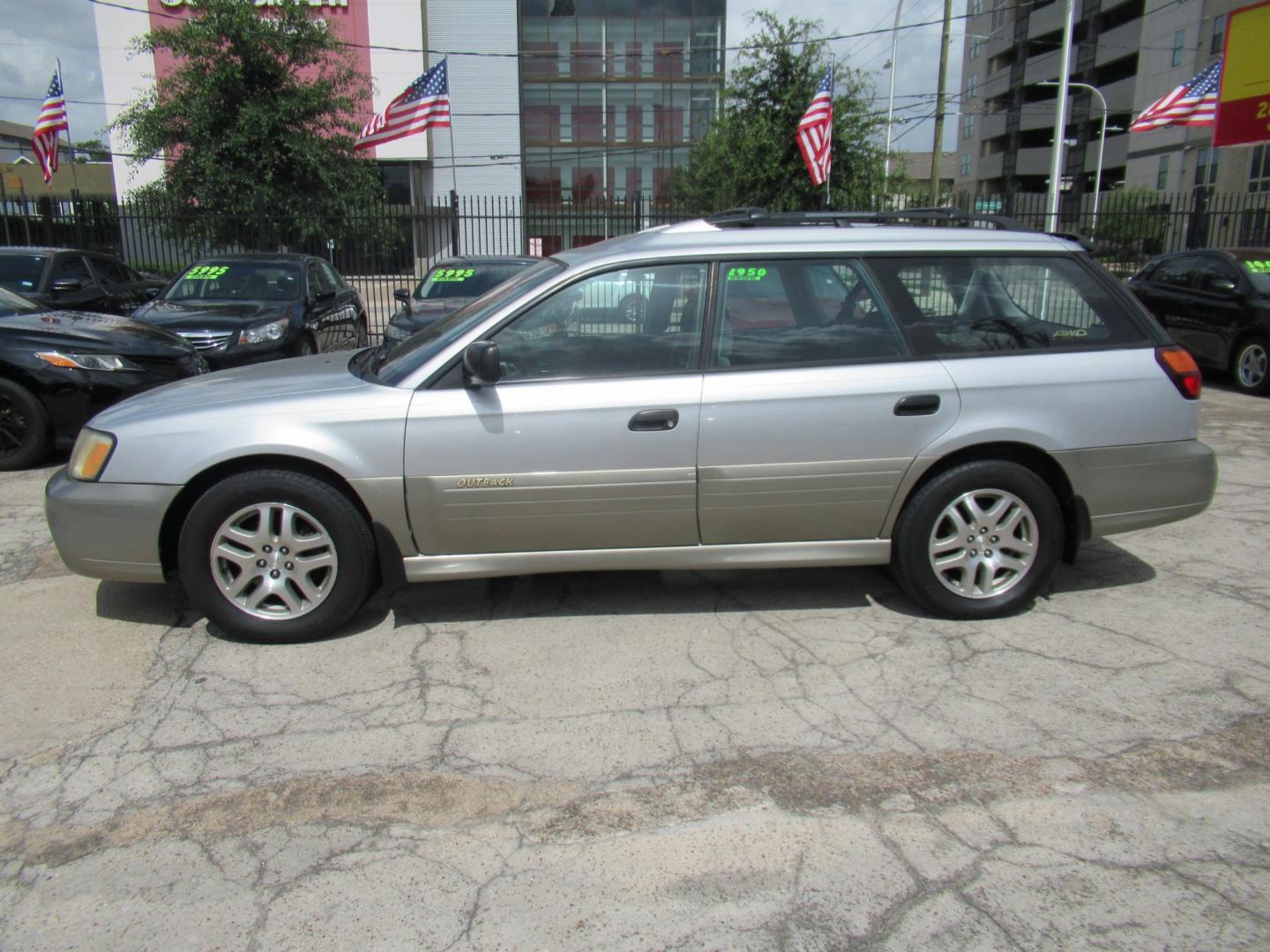 2003 Gold /Gray Subaru Outback Wagon w/ All-weather Package (4S3BH675537) with an 2.5L H4 SOHC 16V engine, 4A OD transmission, located at 1511 North Shepherd Dr., Houston, TX, 77008, (281) 657-1221, 29.798361, -95.412560 - 2003 Subaru Outback VIN: 4S3BH675537617296 Vehicle Details Wagon 4 DR 2.5L H4 F SOHC 16VGasoline All wheel drive- Photo#16