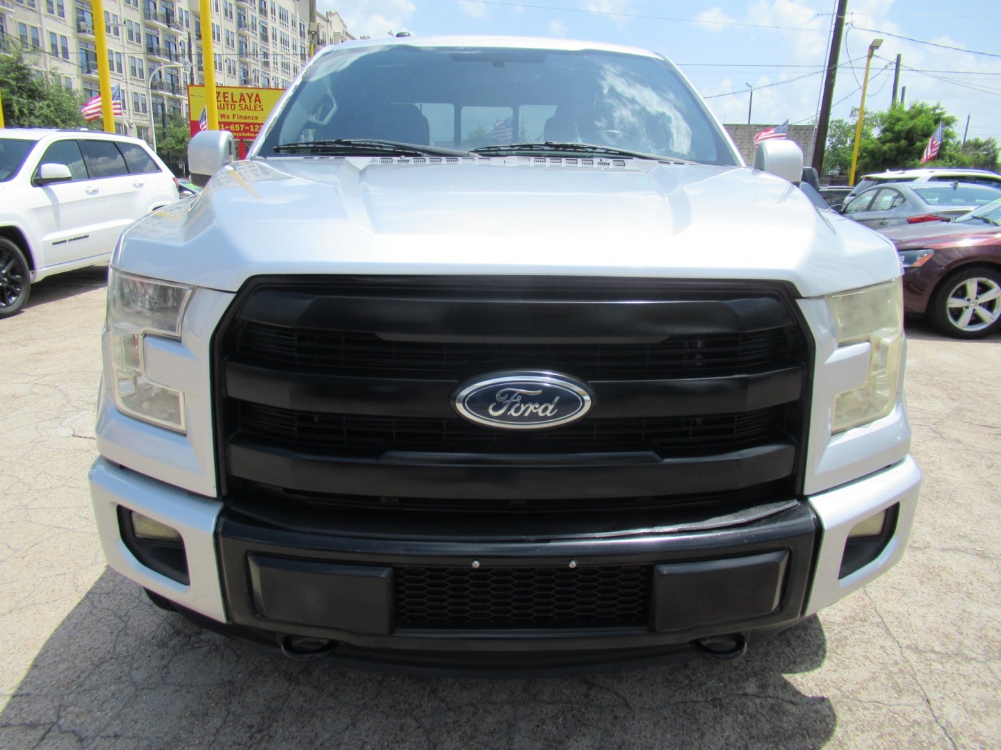 2015 Silver /Black Ford F-150 XLT SuperCrew 6.5-ft. Bed 4WD (1FTEW1EF0FF) with an 5.0L V8 engine, 6-Speed Automatic transmission, located at 1511 North Shepherd Dr., Houston, TX, 77008, (281) 657-1221, 29.798361, -95.412560 - 2015 Ford F-150 Lariat 130,833 miles VIN: 1FTEW1EF0FFA96810 Vehicle Details Crew Pickup 5.0L V8 F DOHC 32V Gasoline Rear wheel drive w/ 4X4- Photo#30