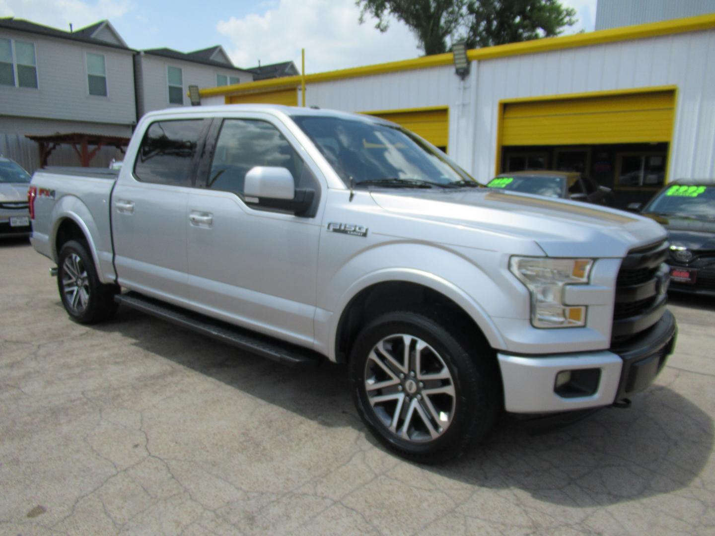 2015 Silver /Black Ford F-150 XLT SuperCrew 6.5-ft. Bed 4WD (1FTEW1EF0FF) with an 5.0L V8 engine, 6-Speed Automatic transmission, located at 1511 North Shepherd Dr., Houston, TX, 77008, (281) 657-1221, 29.798361, -95.412560 - 2015 Ford F-150 Lariat 130,833 miles VIN: 1FTEW1EF0FFA96810 Vehicle Details Crew Pickup 5.0L V8 F DOHC 32V Gasoline Rear wheel drive w/ 4X4- Photo#34